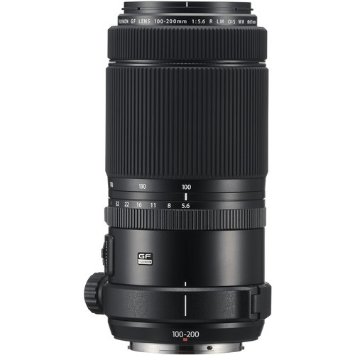 FUJIFILM GF 100-200mm f/5.6 R LM OIS WR GFX Medium Format Telephoto Zoom Lens for Portrait & Landscape Photography - Weather Resistant for Outdoor Shooting