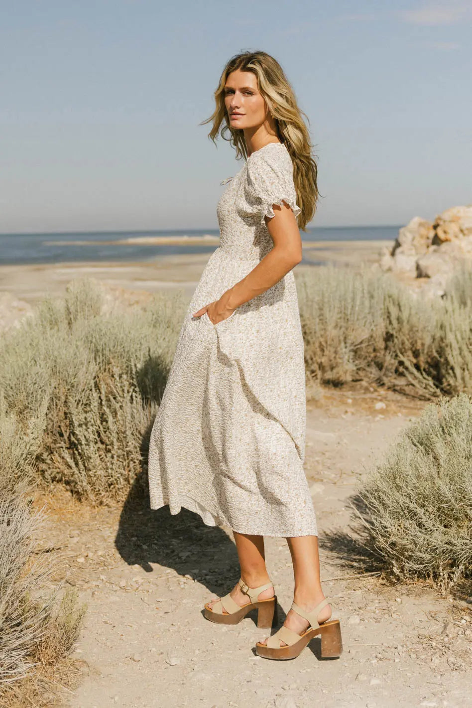 Metzli Ribbon Trim Maxi Dress for Women - Elegant Flowy Long Dress with Ribbon Details - Perfect for Weddings, Parties & Summer Vacations