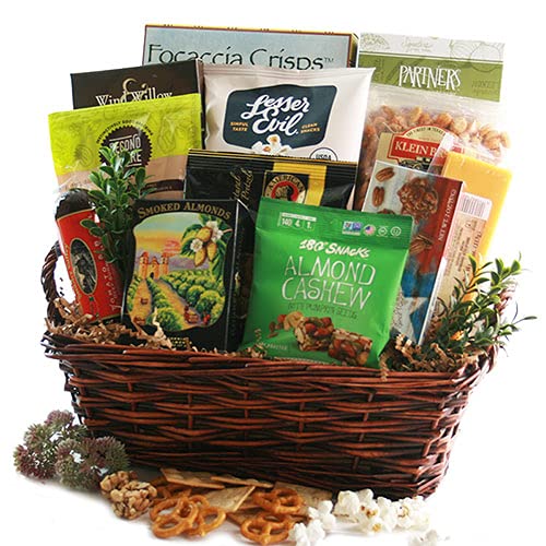 Premium Gourmet Gift Basket - No Place Like Home - Delicious Snacks & Treats for Holidays, Birthdays & Corporate Gifting