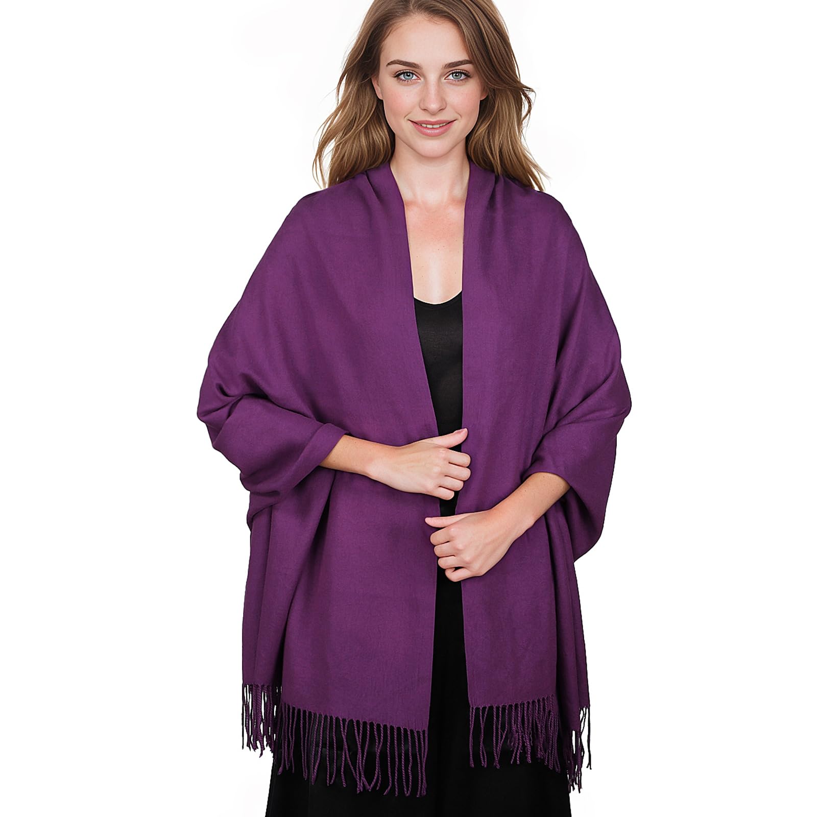 Luxury Pashmina Shawl Wraps for Women - Extra Large Soft Winter Scarf, Elegant Evening Shawl for Dresses & Wedding Accessories - Perfect for Formal Events, Parties & Cold Weather