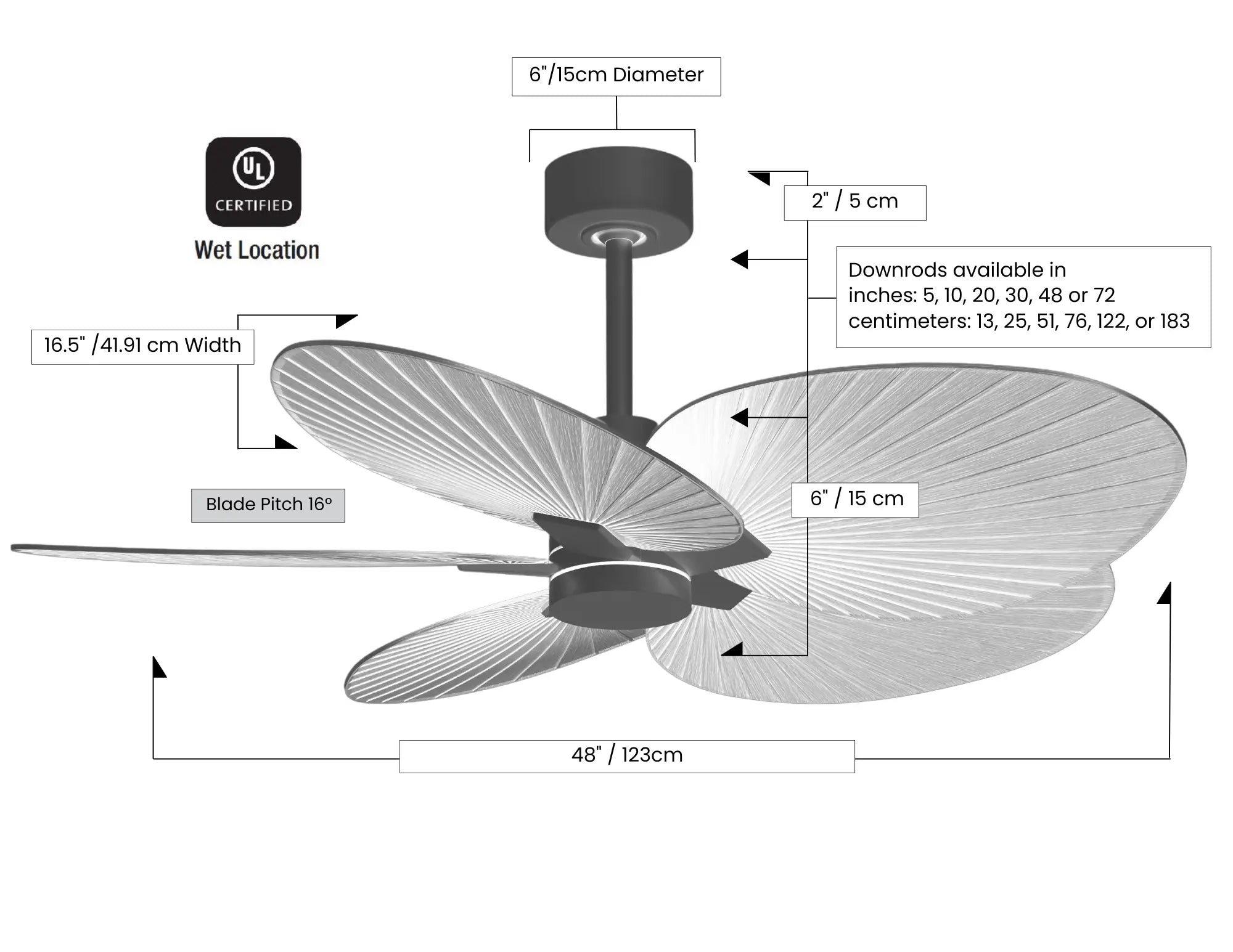 Alessandra Tropical Leaf Design Handheld Fan - Portable Cooling Fan for Summer, Travel, Beach, and Outdoor Activities