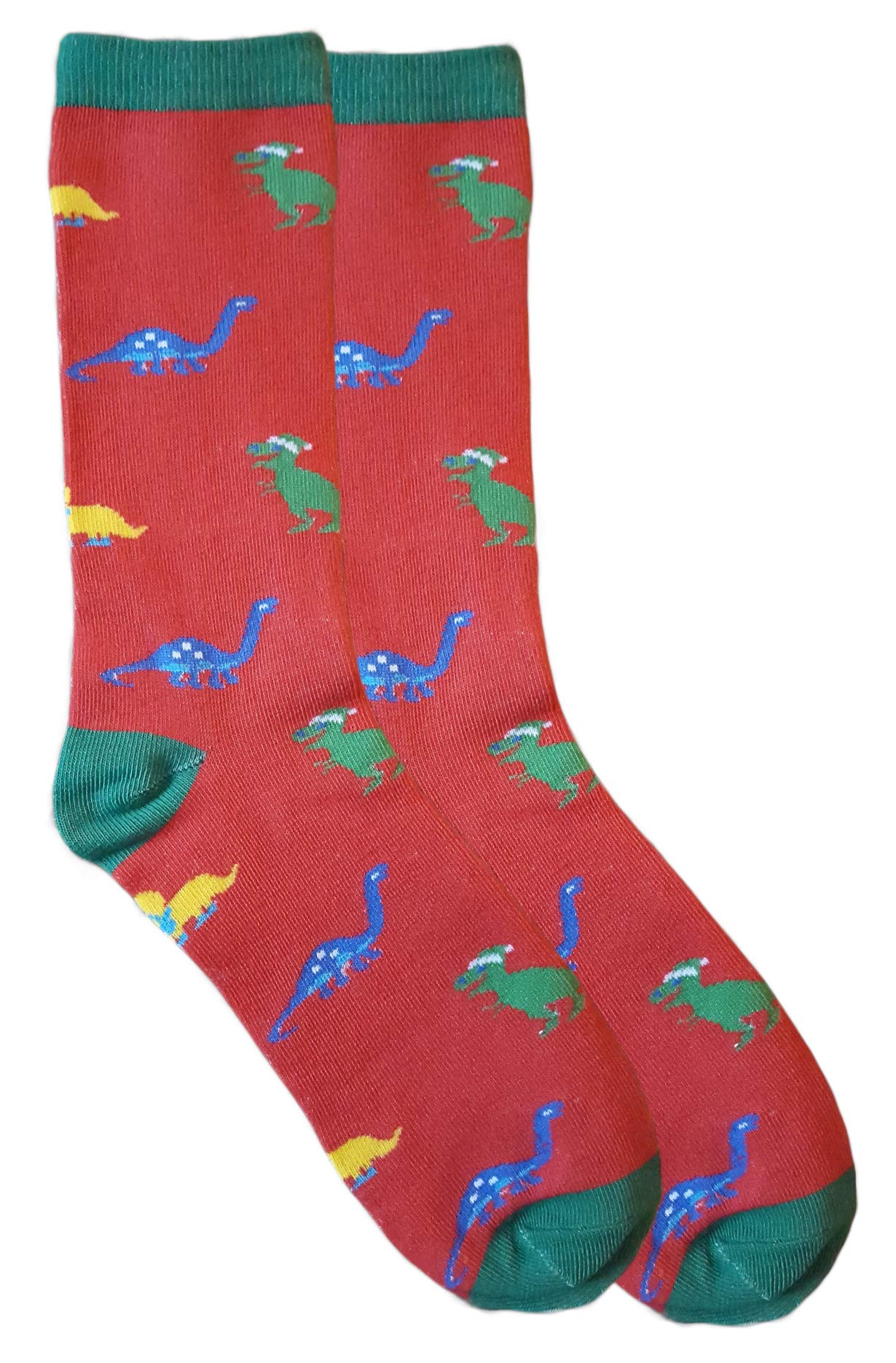 Festive Christmas Women's Acrylic Crew Socks - Holiday Novelty Casual Socks for Women - Perfect for Gifts, Stocking Stuffers & Winter Outfits