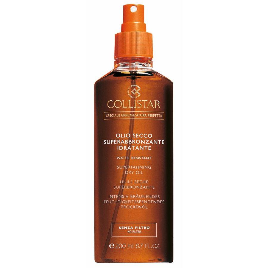 Collistar Supertanning Dry Oil - Fast-Absorbing Tanning Oil for a Natural Sun-Kissed Glow | Perfect for Beach, Pool & Vacation
