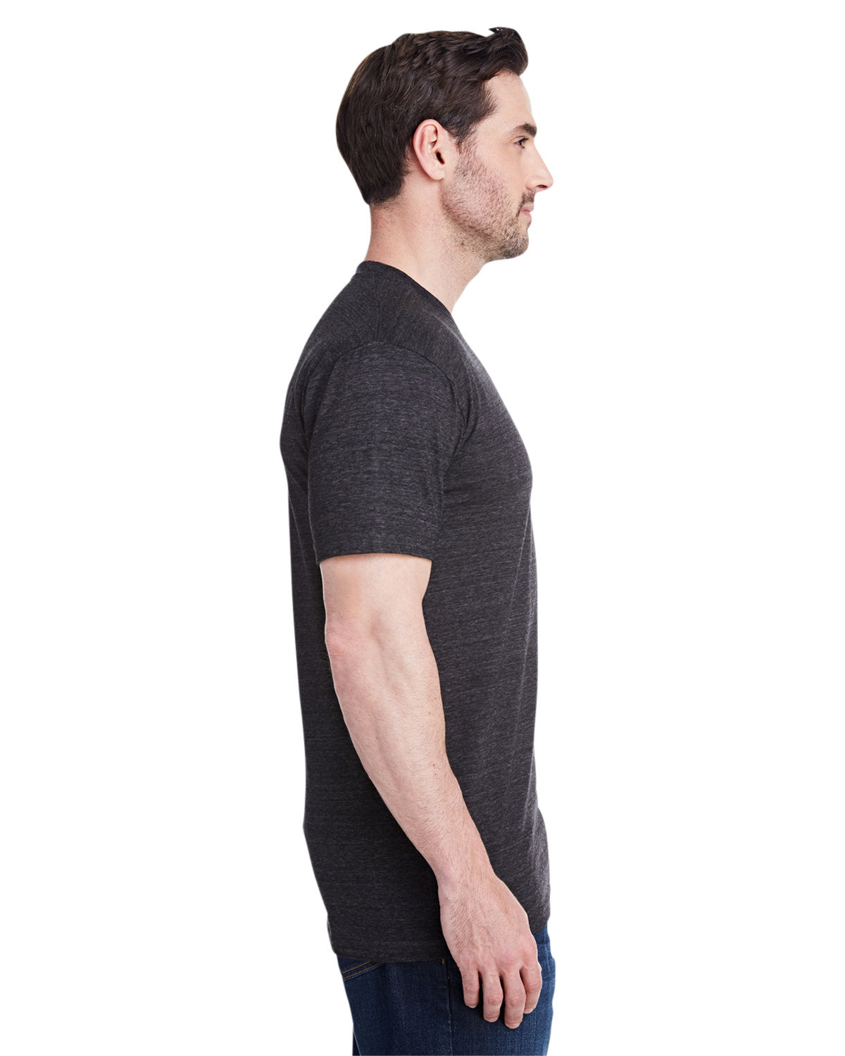 Bayside 5710 Unisex Triblend T-Shirt - Soft Comfortable Crew Neck Tee for Men & Women - Perfect for Casual Wear, Gym, and Everyday Outfits