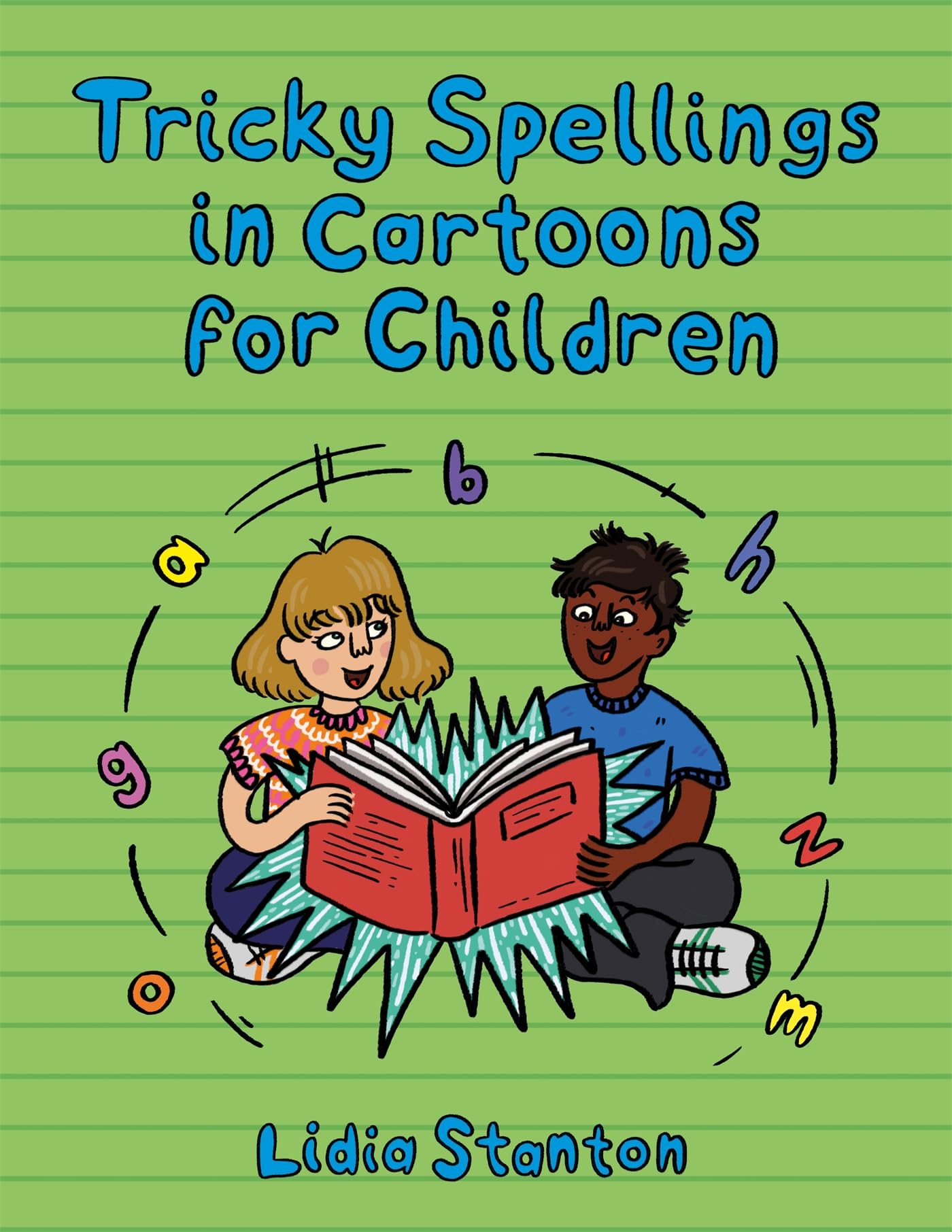 Funny Cartoon Spelling Book for Kids - US Edition | Learn Tricky Words with Engaging Illustrations | Perfect for Homeschooling & Classroom Learning
