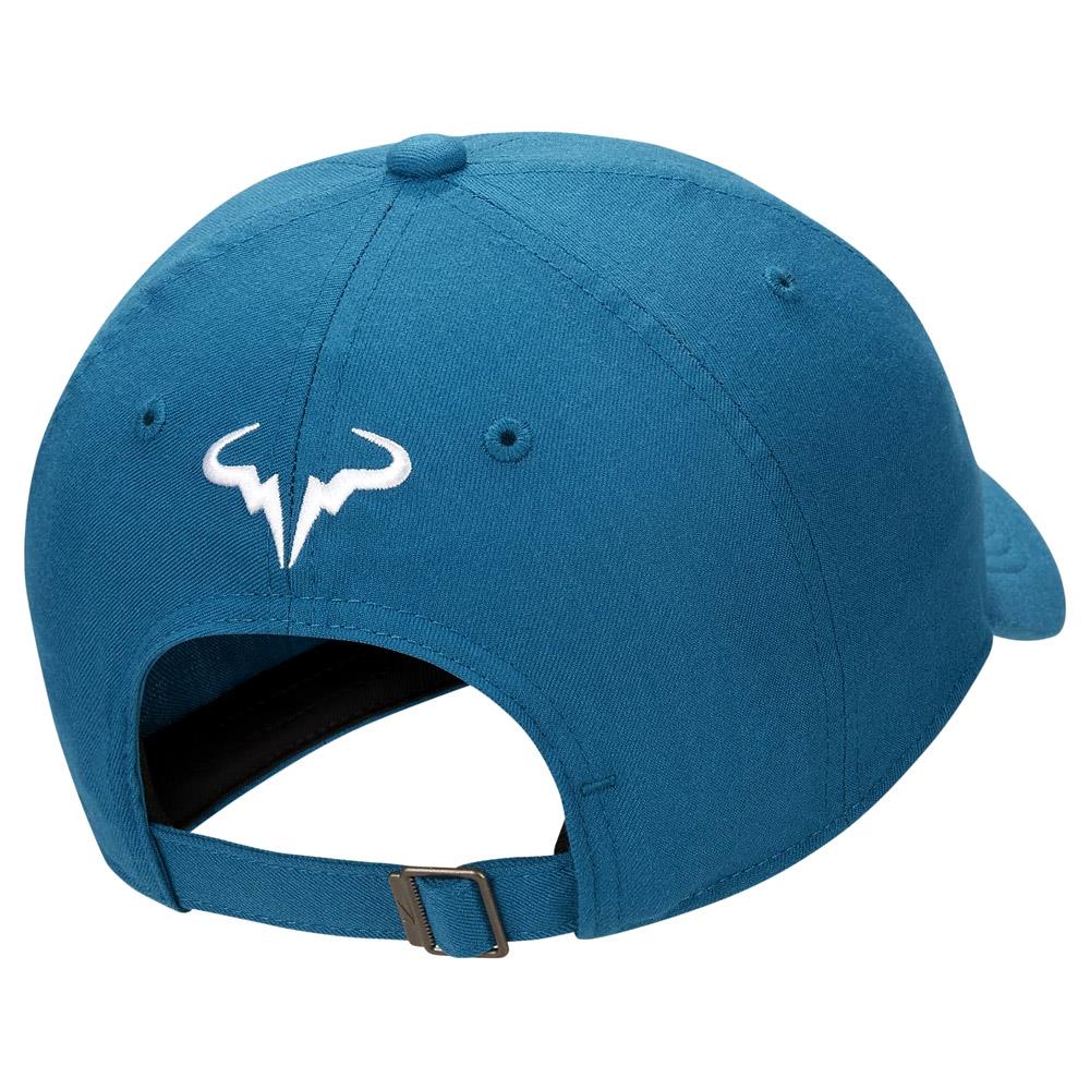 Nike Rafa Tennis Hat - Green Abyss Color for Men & Women | UV Protection & Breathable Fabric | Perfect for Tennis, Golf & Outdoor Sports