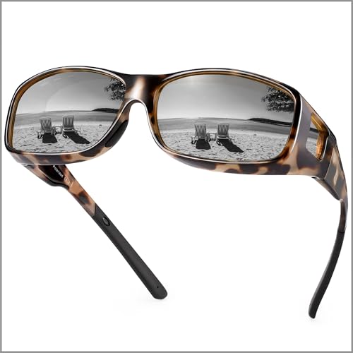 B03 Beige Tortoise Frame/Grey Lens
