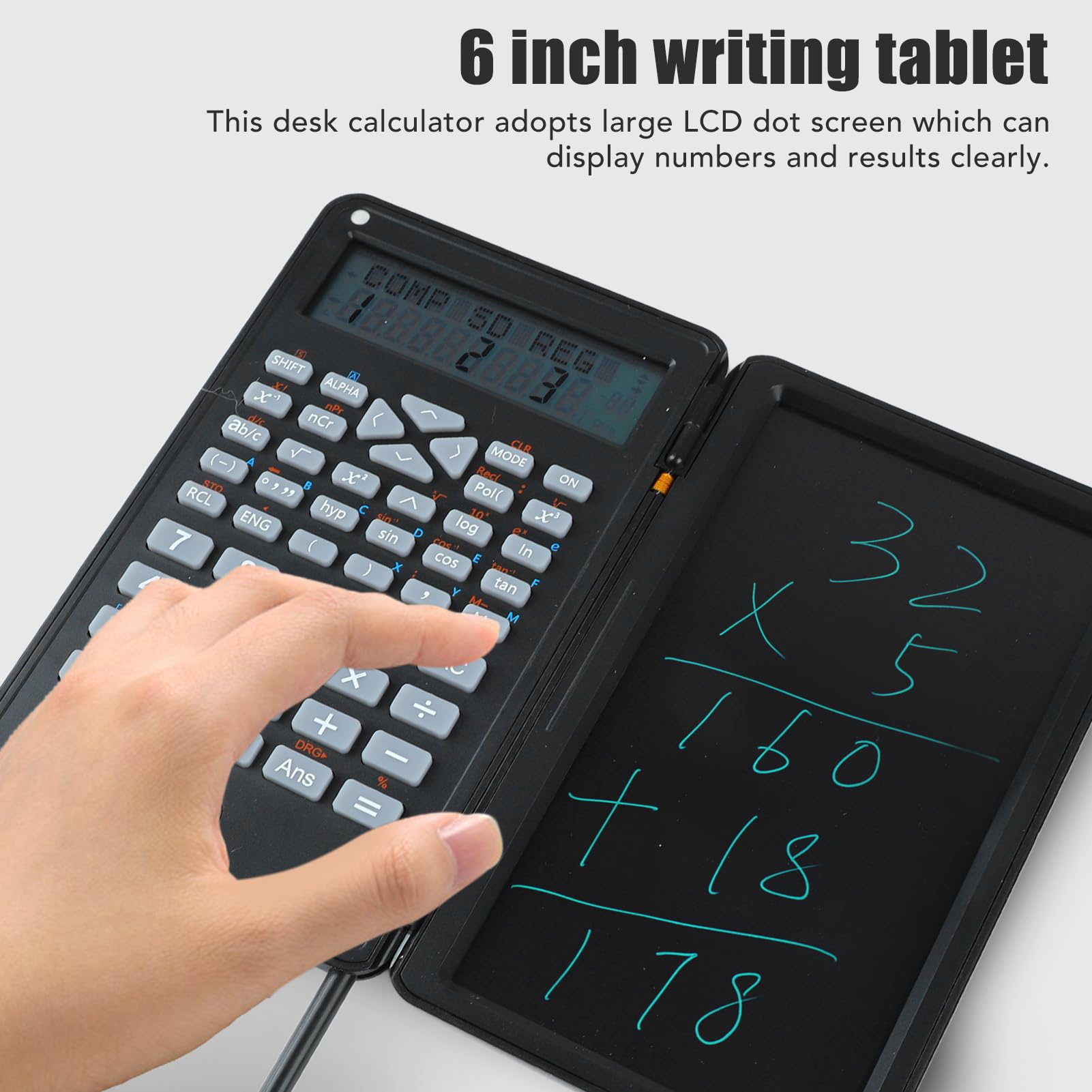 Professional Scientific Calculator - Multifunctional 2-Line Display for Students, Engineers & Office Use | Perfect for Math, Science & Business Calculations