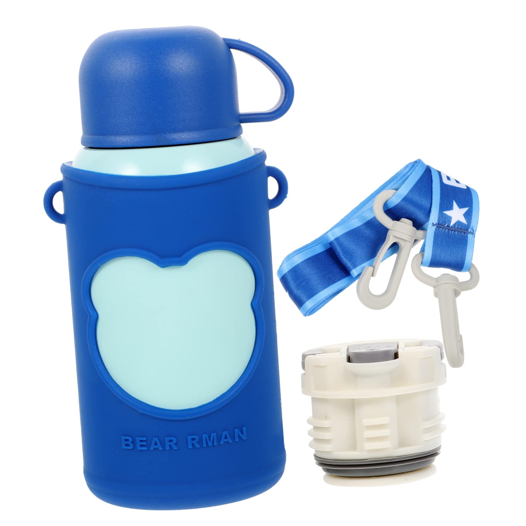 **Luxshiny 4-Pack Insulated Stainless Steel Water Bottles for Kids - BPA-Free, Leak-Proof, Durable Outdoor Sports & School Water Bottles for Boys and Girls**