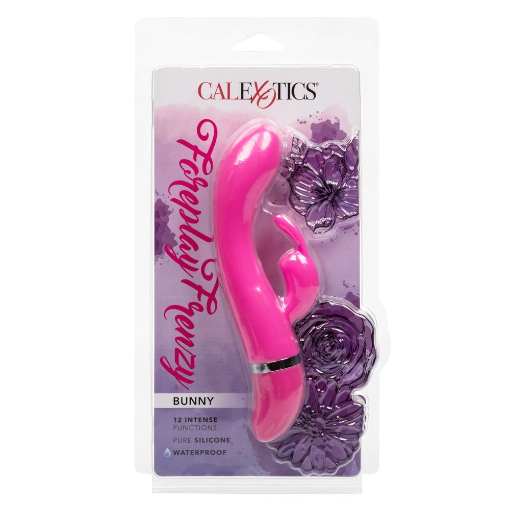 Best G Spot Rabbit Vibrator for Women - Foreplay Frenzy Bunny Clitoral & Vaginal Stimulator - Perfect for Couples Play & Solo Pleasure