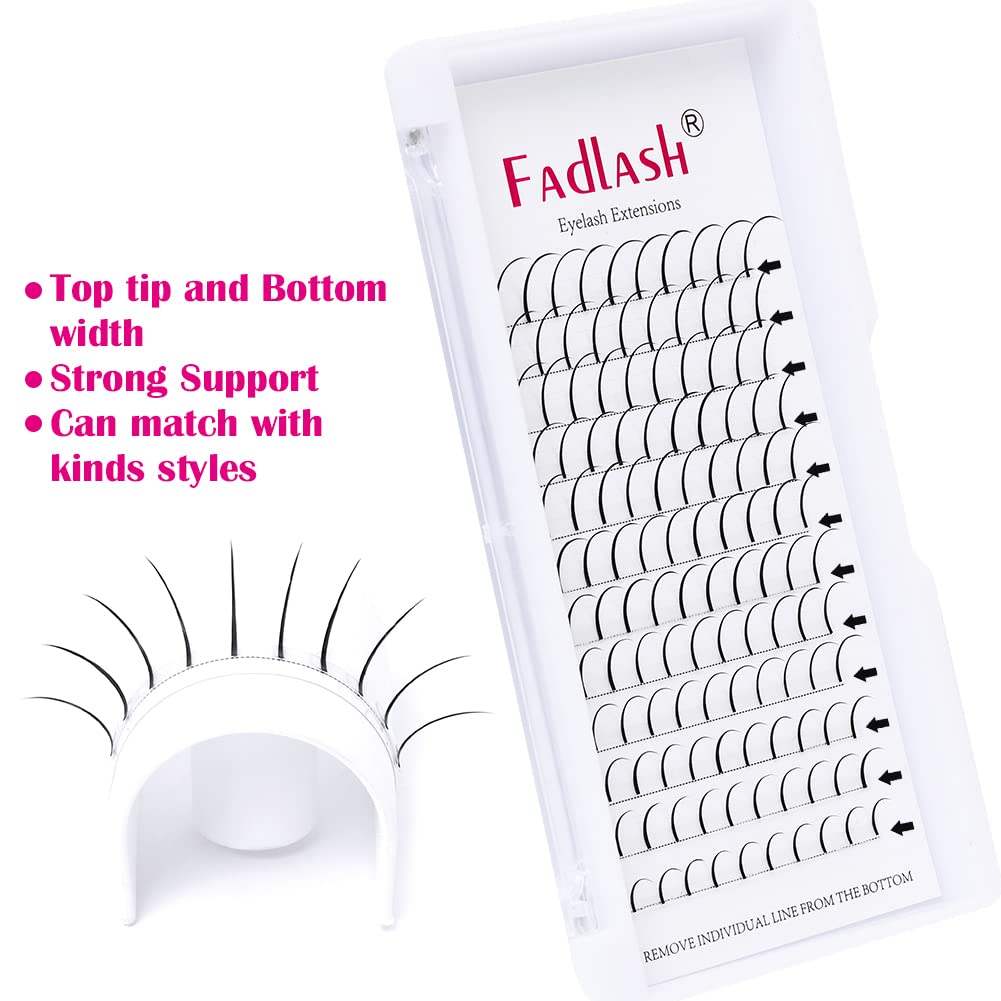 Premium Mink Lash Extensions - Super Thick Wispy Volume Lashes, Matte Black, C Curl, 20mm | Natural Look for Daily Wear & Special Occasions