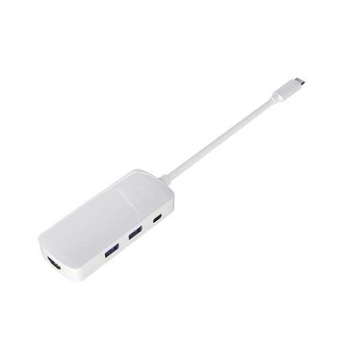 5-in-1 USB C Hub with HDMI 4K, 3 USB 3.0 Ports, SD/TF Card Reader - Compact Multi-Port Adapter for MacBook Pro/Air, Chromebook, Windows Laptops & More - Perfect for Home Office, Travel & Presentations