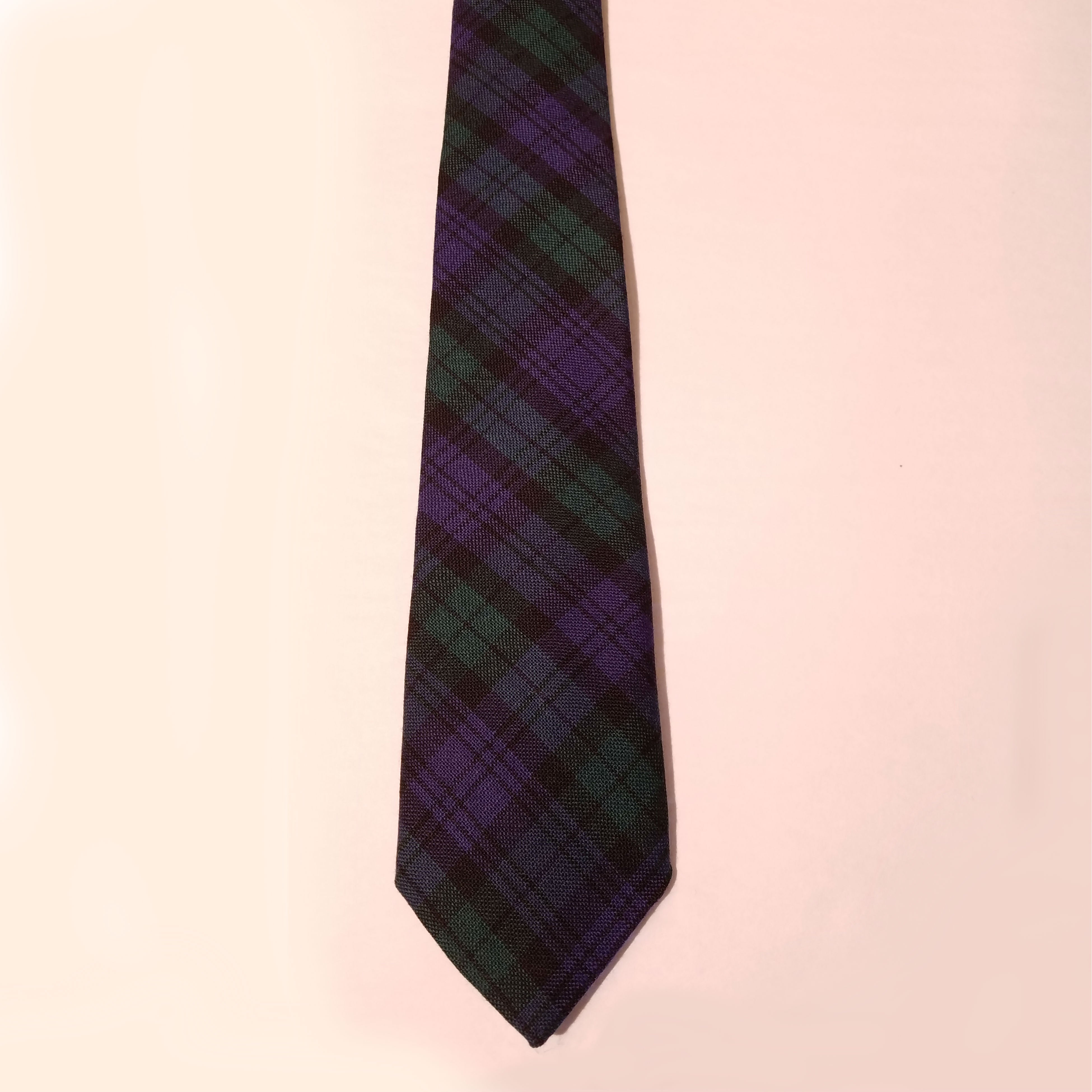 Premium Wool Tartan Neckties for Men - 99 Modern Color Patterns | Perfect for Weddings, Business & Formal Events