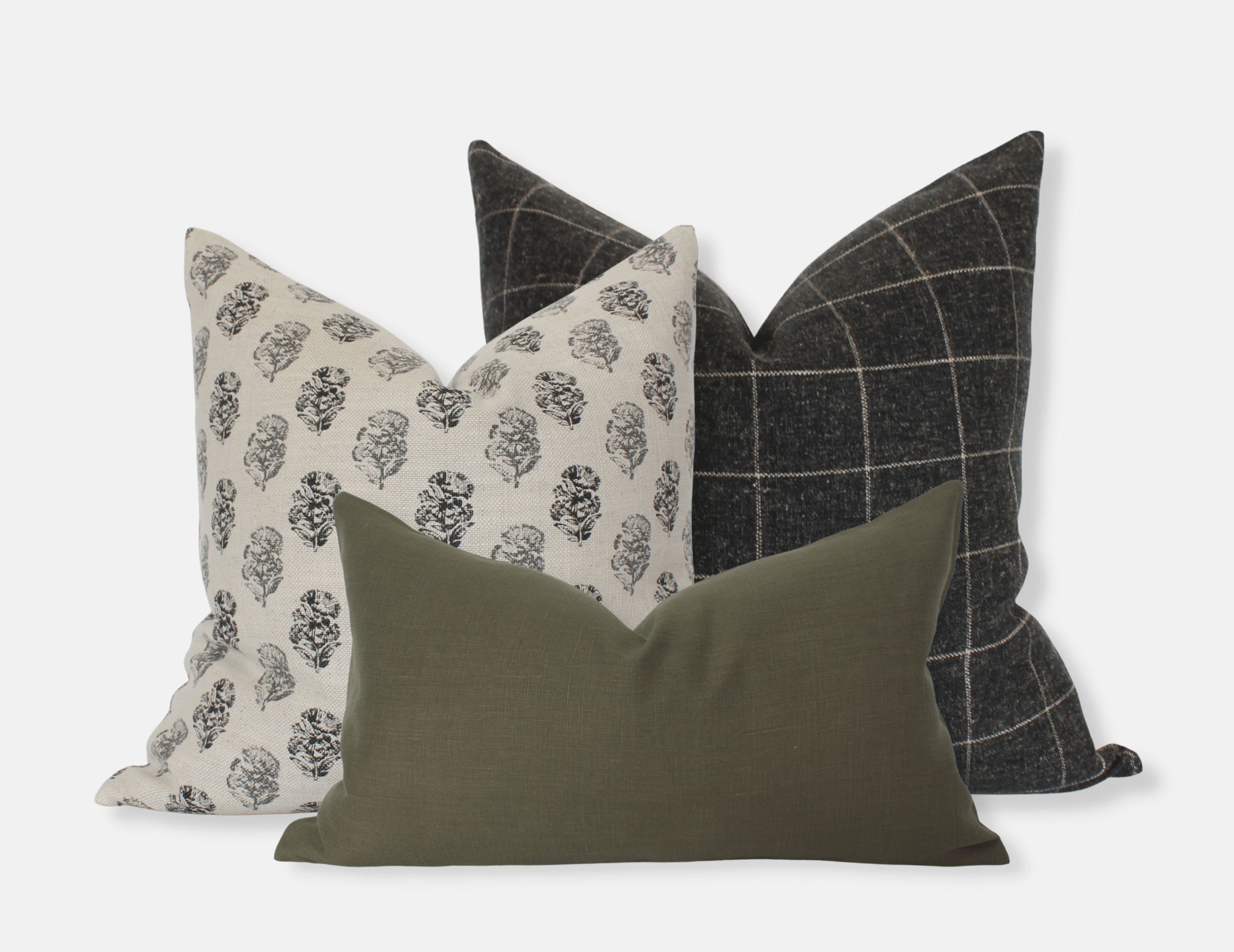 Premium Casia Pillow Combo Set of 3 - Soft & Supportive Bed Pillows for Side, Back & Stomach Sleepers - Perfect for Bedroom, Living Room & Guest Room Decor