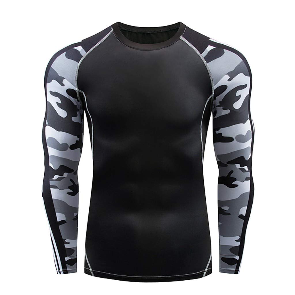 Men's Casual Fitness Shirts - Fast Drying & Breathable for Sports & Gym