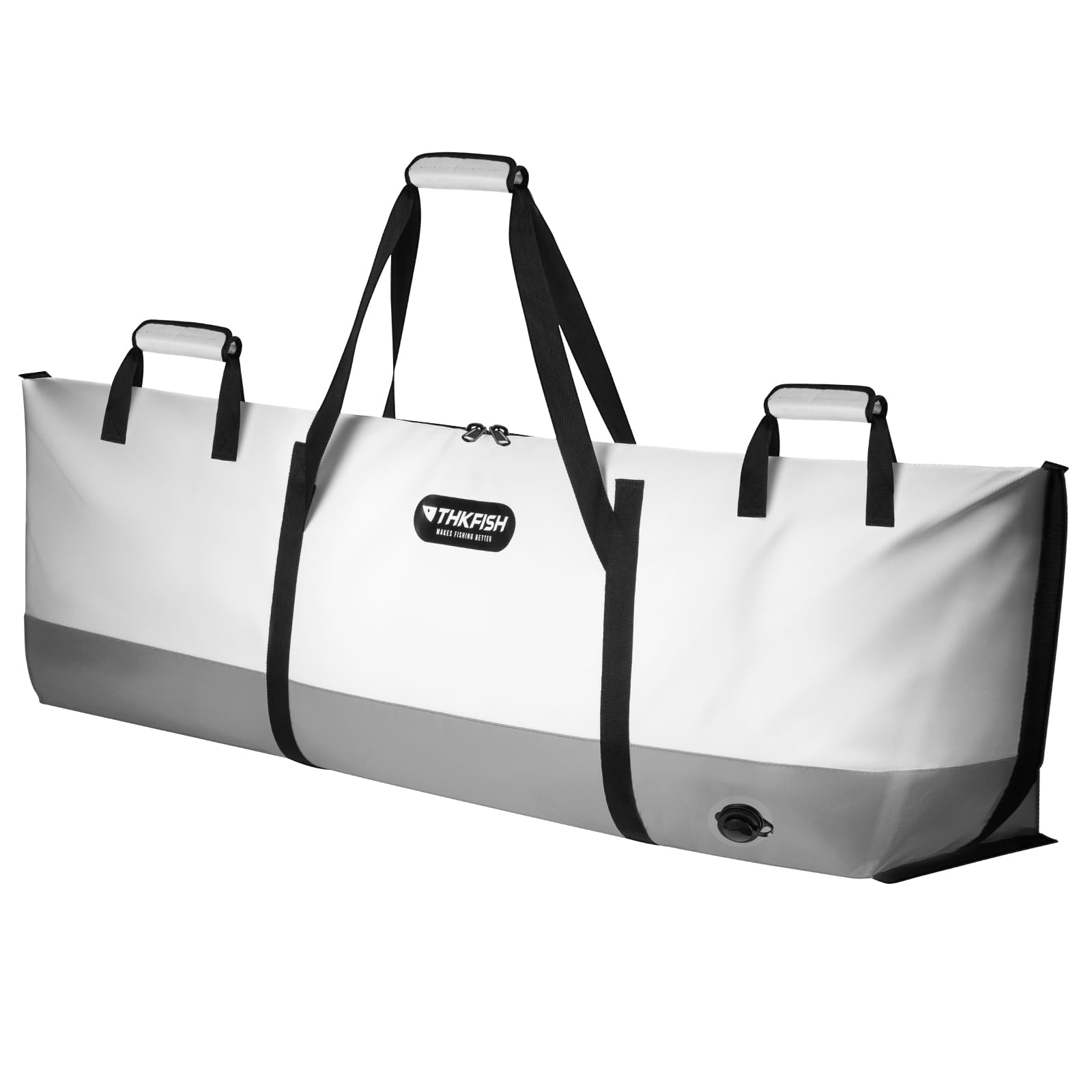THKFISH 60x20x9in Insulated Fish Cooler Bag - Waterproof Kill Bag for Fresh Caught Fish, Ideal for Fishing Trips and Boat Outings