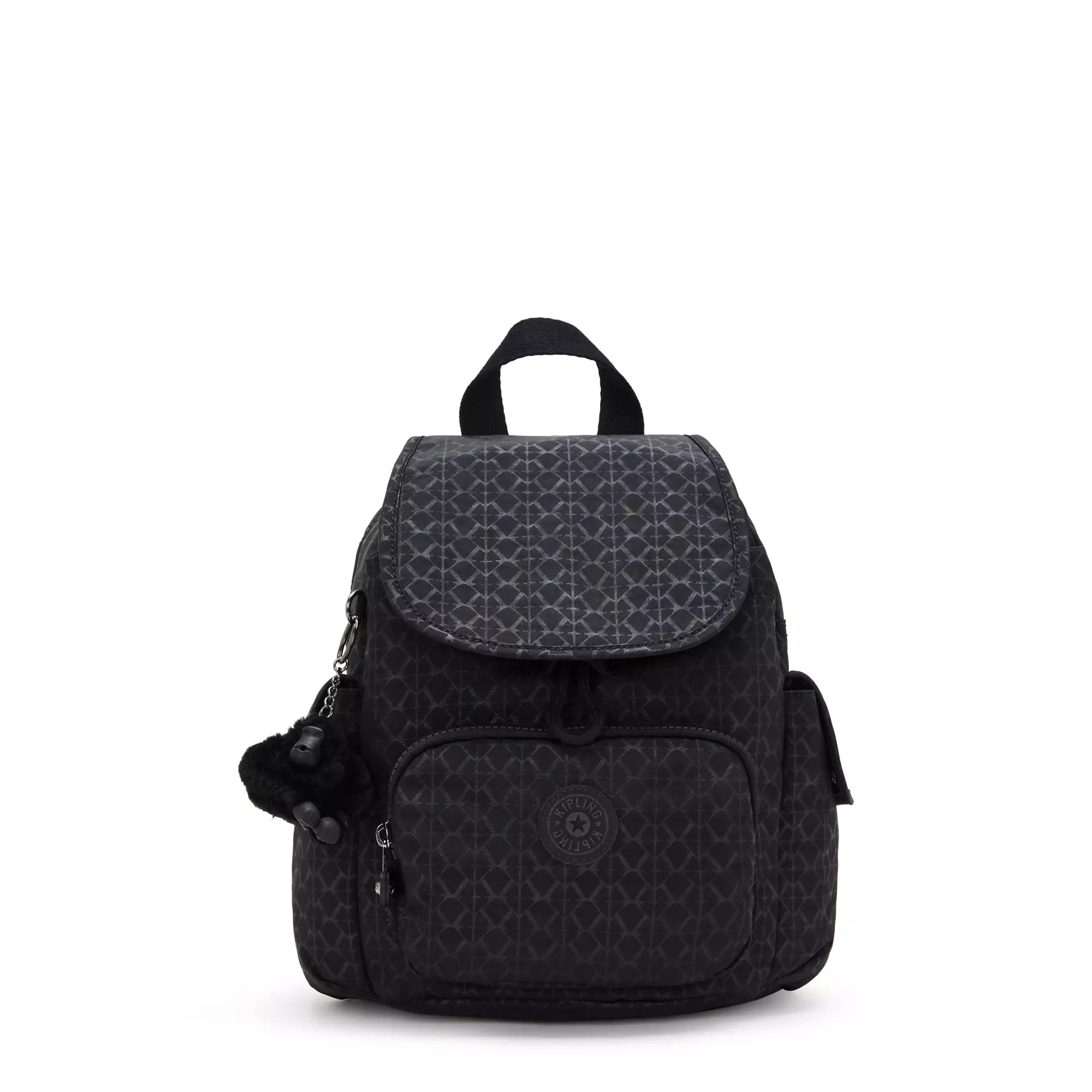 Kipling City Pack Mini Printed Backpack - Signature Embossed Design for Women & Teens | Lightweight Travel Daypack for School, Work & Commuting