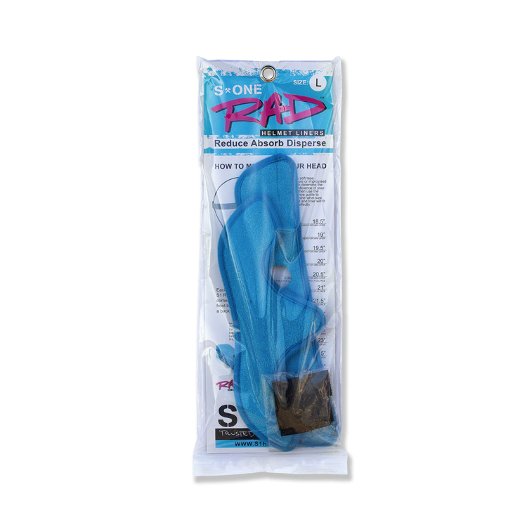 RAD Helmet Liners - Comfortable & Moisture-Wicking Helmet Padding for Cycling, Motorcycle & Sports - Perfect for Biking, Racing & Outdoor Activities