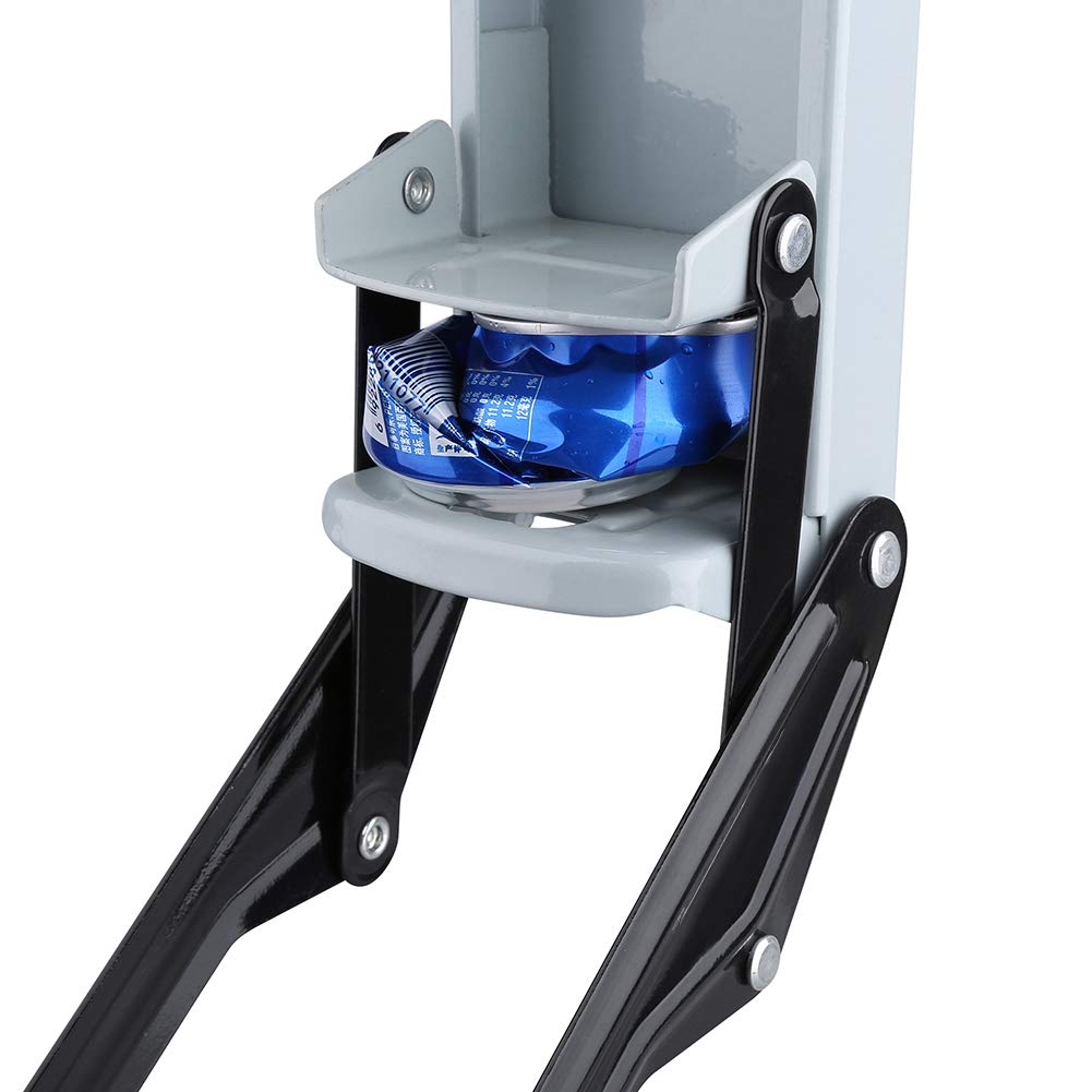 16oz Metal Can Crusher for Recycling - Wall Mounted & Countertop Beer Soda Can Smasher Tool - Perfect for Home, Garage & RV Use