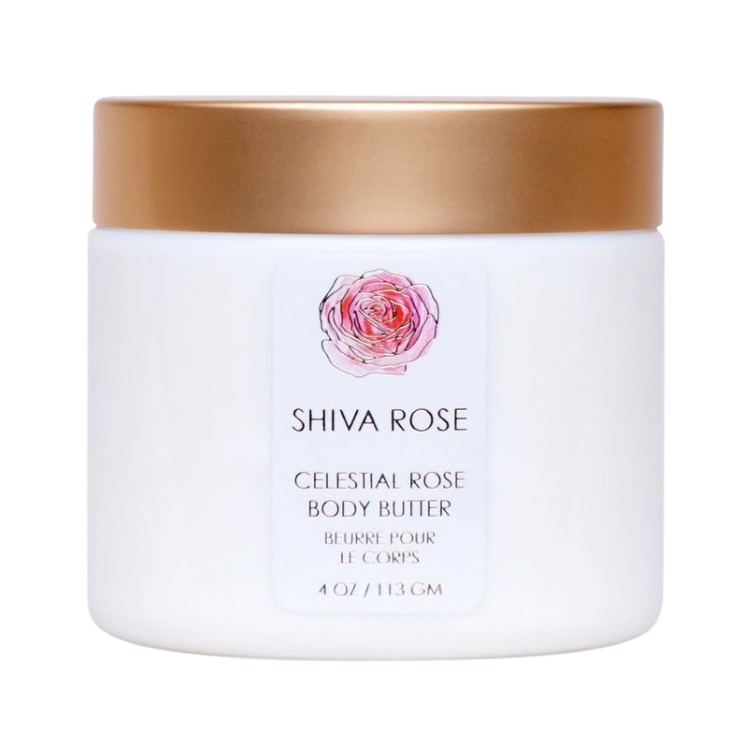 Celestial Rose Body Butter - Ultra Hydrating & Nourishing Moisturizer for Dry Skin | Perfect for Daily Use & Spa Nights