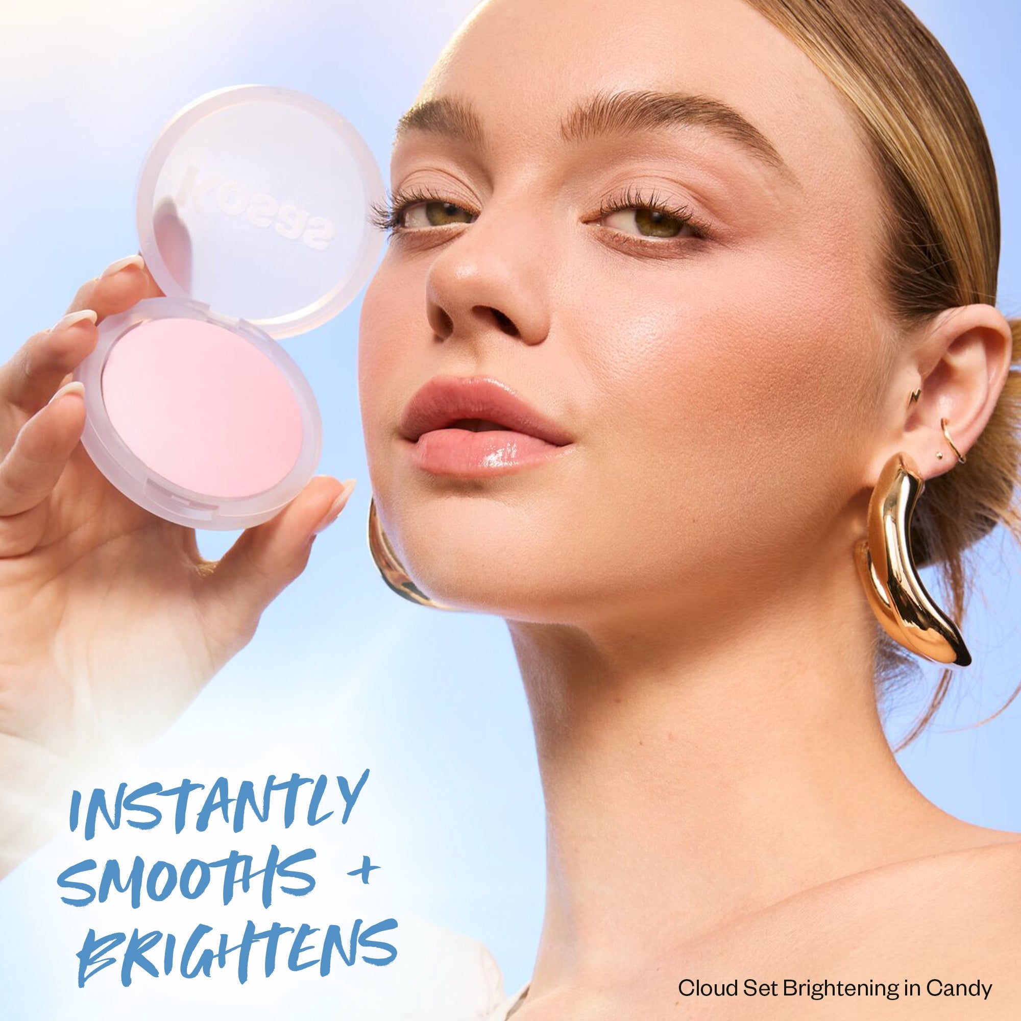 Cloud Set Brightening Powder - Translucent Loose Setting Powder for Flawless Makeup Finish | Oil Control & Shine Reduction | Perfect for Daily Wear & Special Occasions