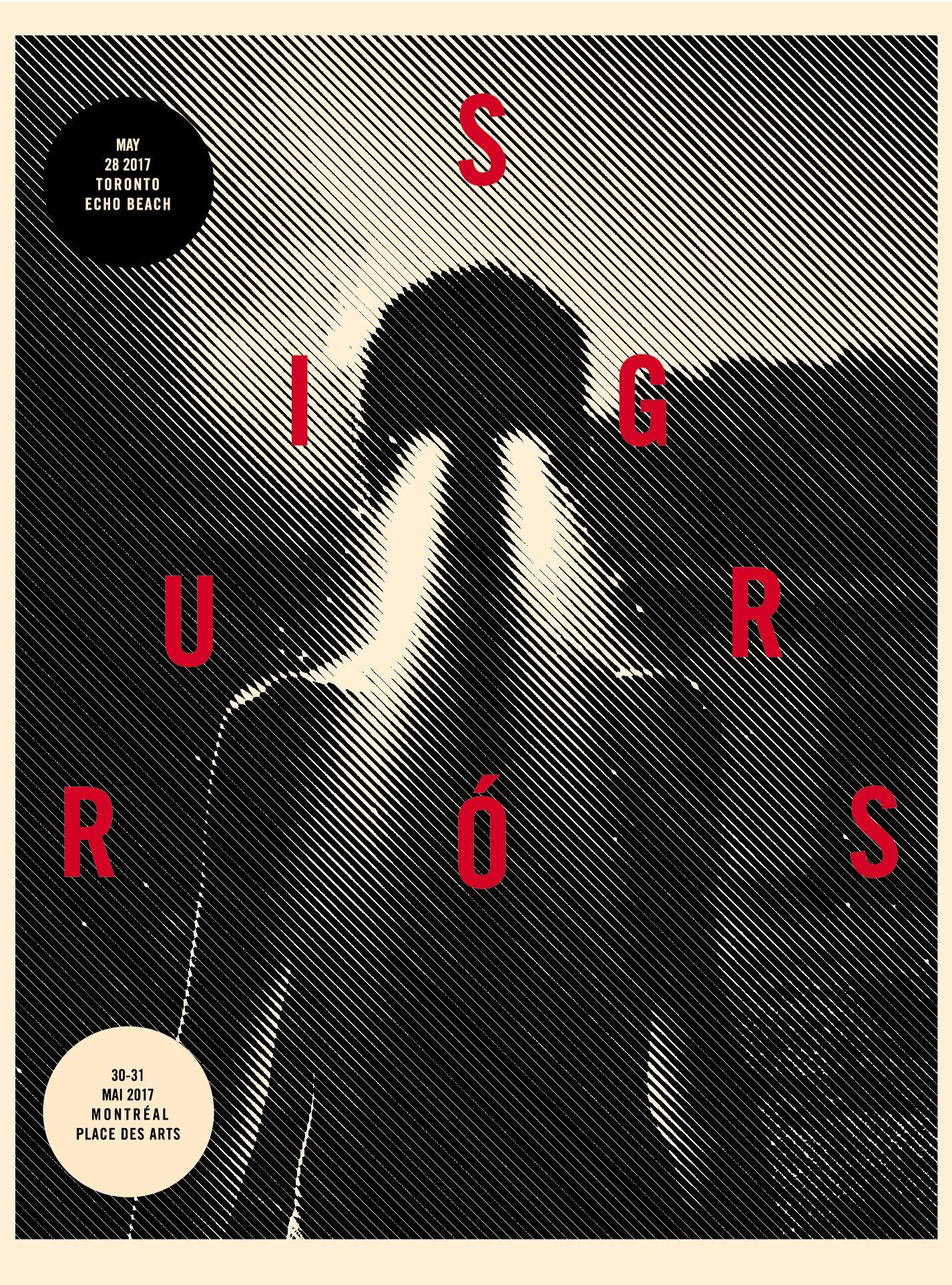 2017 Sigur Ros Contemporary Music Poster - Perfect for Bedroom, Living Room & Music Studio Decor