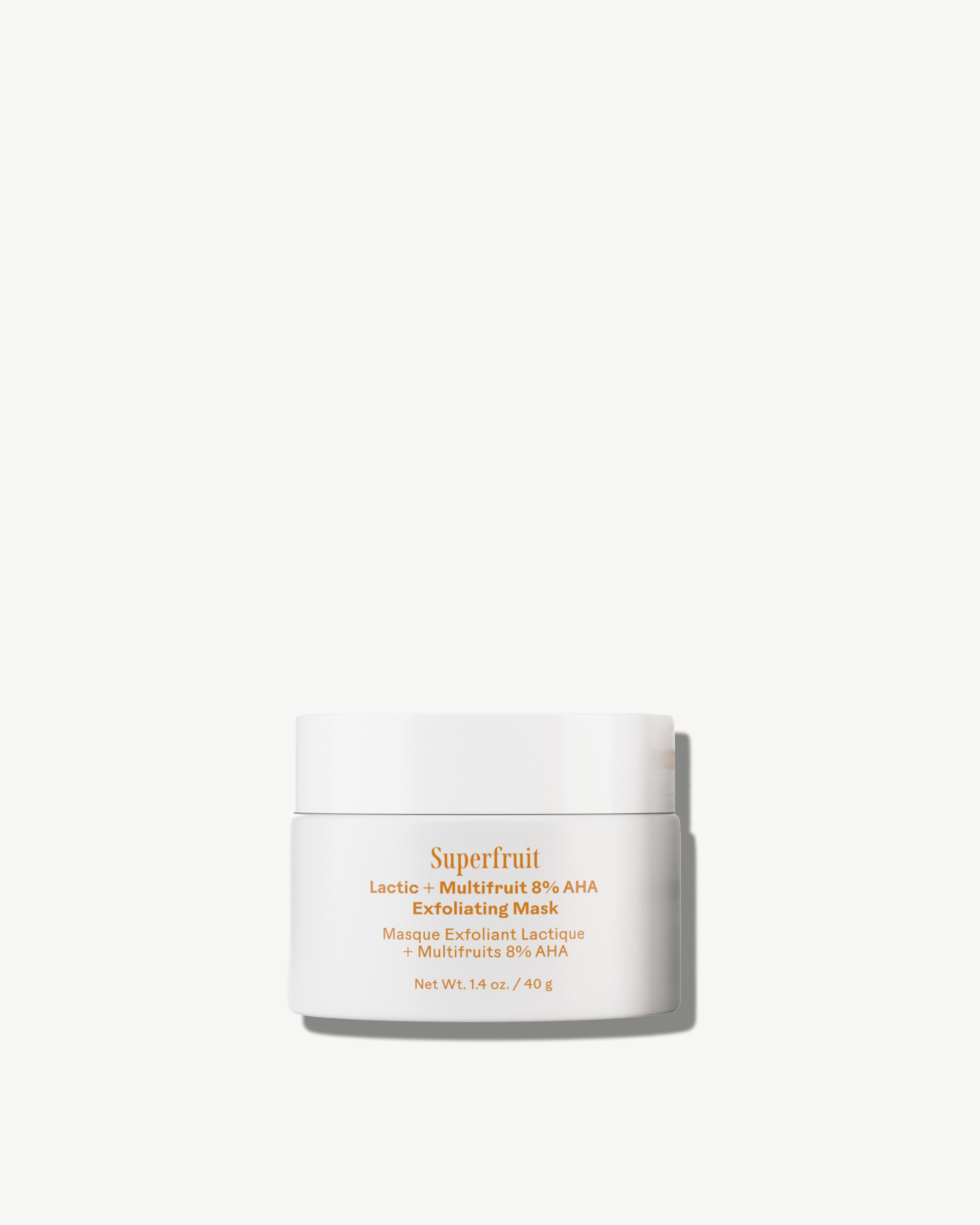 Superfruit Lactic + Multifruit 8% AHA Exfoliating Face Mask - Brightening & Exfoliating Treatment for Glowing Skin - Perfect for Nighttime Skincare Routine