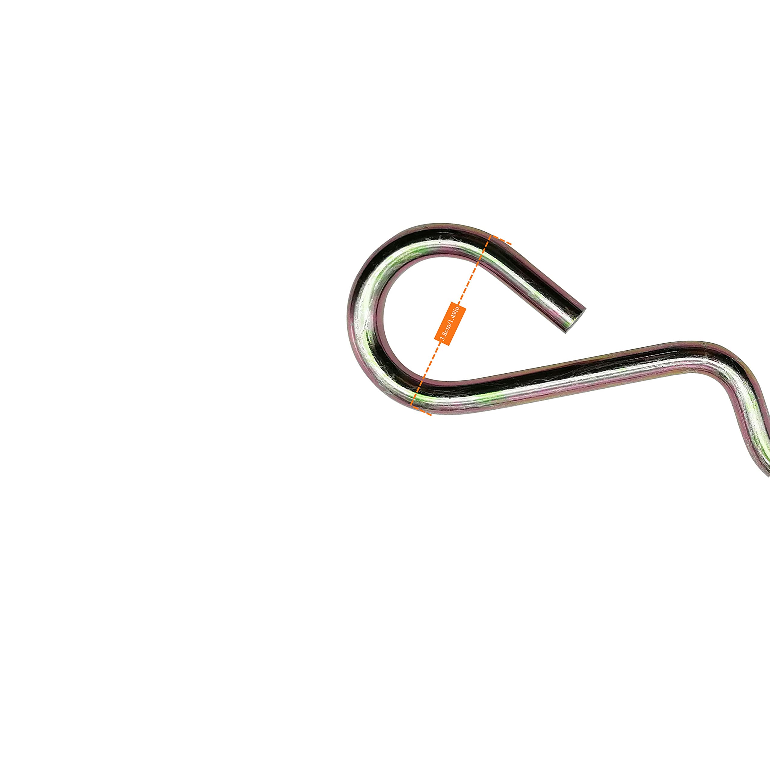 2-Pack Spring Hook 747-05608A Replacement for MTD, Troy-Bilt, Craftsman Lawn Mower Decks - Perfect for DIY Mower Repairs & Maintenance