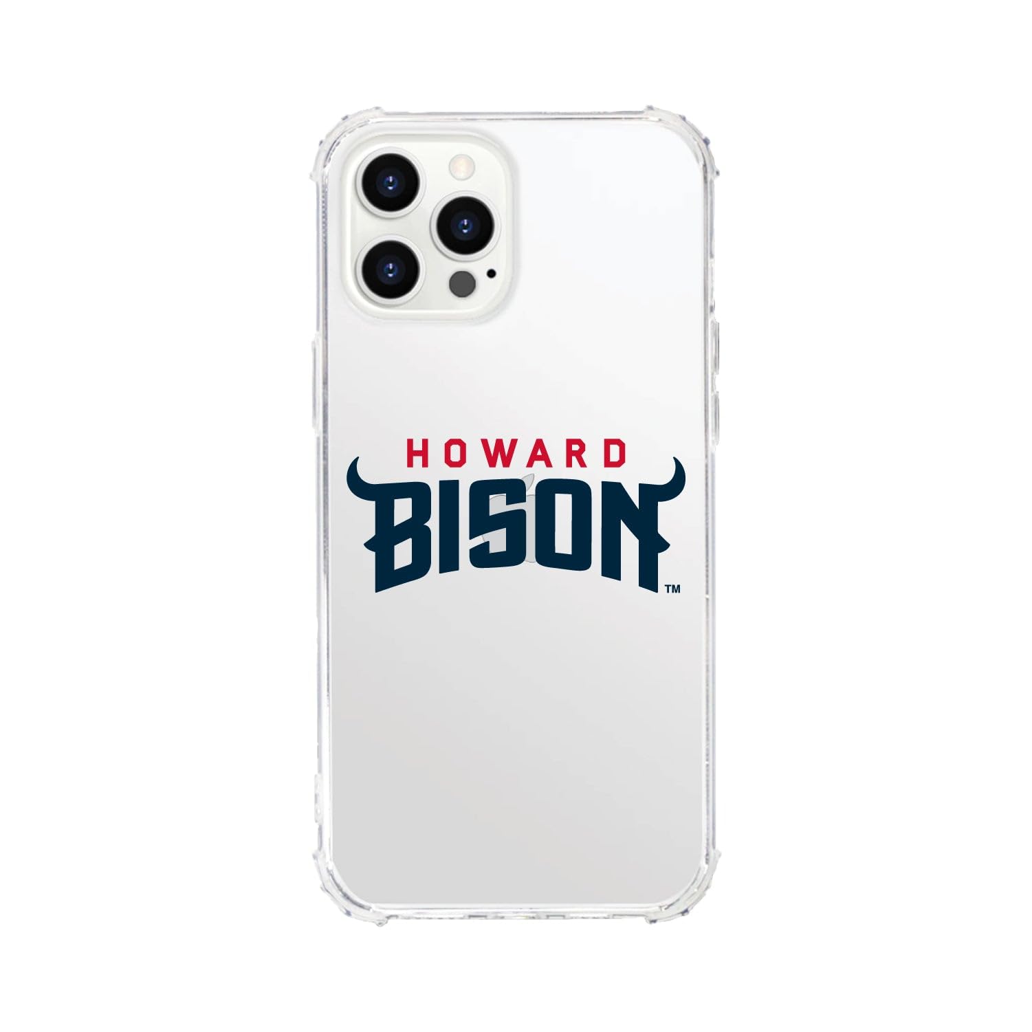 OTM Essentials Durable Phone Case for iPhone 11 Pro - Shockproof Protective Cover with Tough Edge in Classic White | Perfect for Howard University Students & Everyday Use