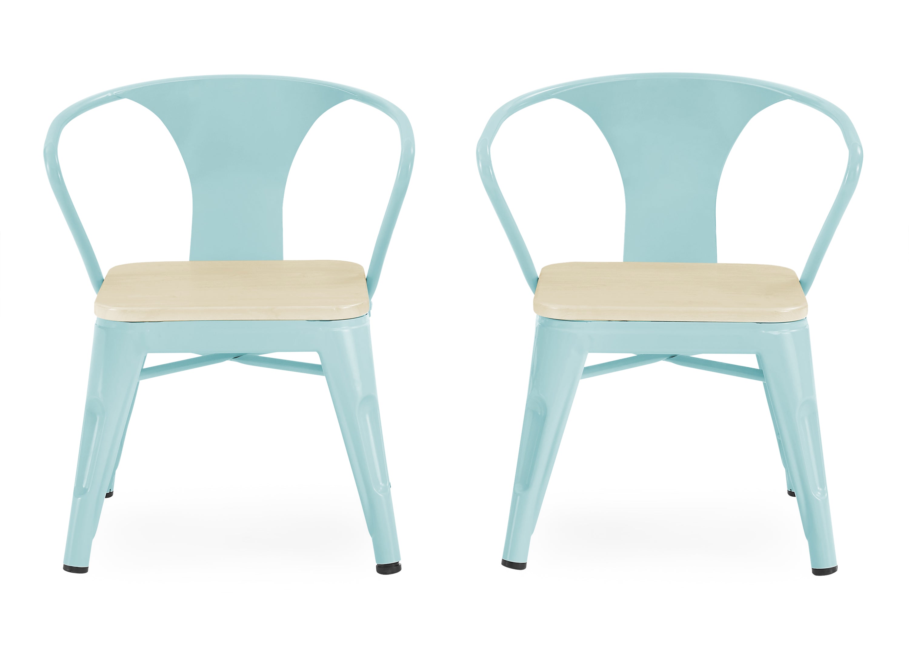Modern Bistro Table and 4 Chairs Set - Outdoor/Indoor Patio Dining Furniture for Garden, Balcony, and Small Spaces