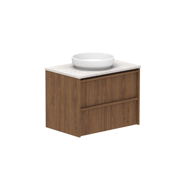 ADP Eli Wall Mounted Bathroom Vanity - Modern Floating Vanity with Sink for Small Space, Perfect for Apartments and Powder Rooms