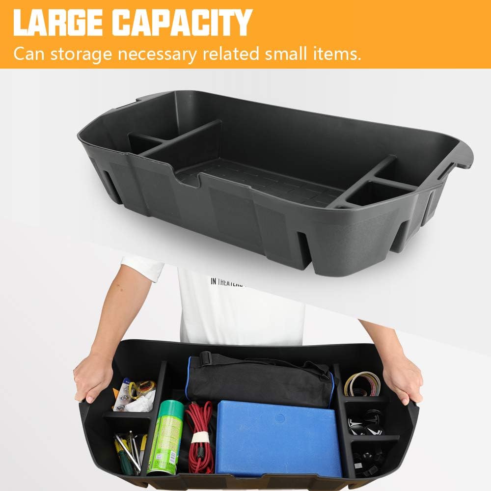 ROCCS Model Y Front Trunk Organizer - Waterproof Frunk Storage Mat & Organizer Box for Tesla Model Y - Perfect for Road Trips, Groceries & Outdoor Gear Storage