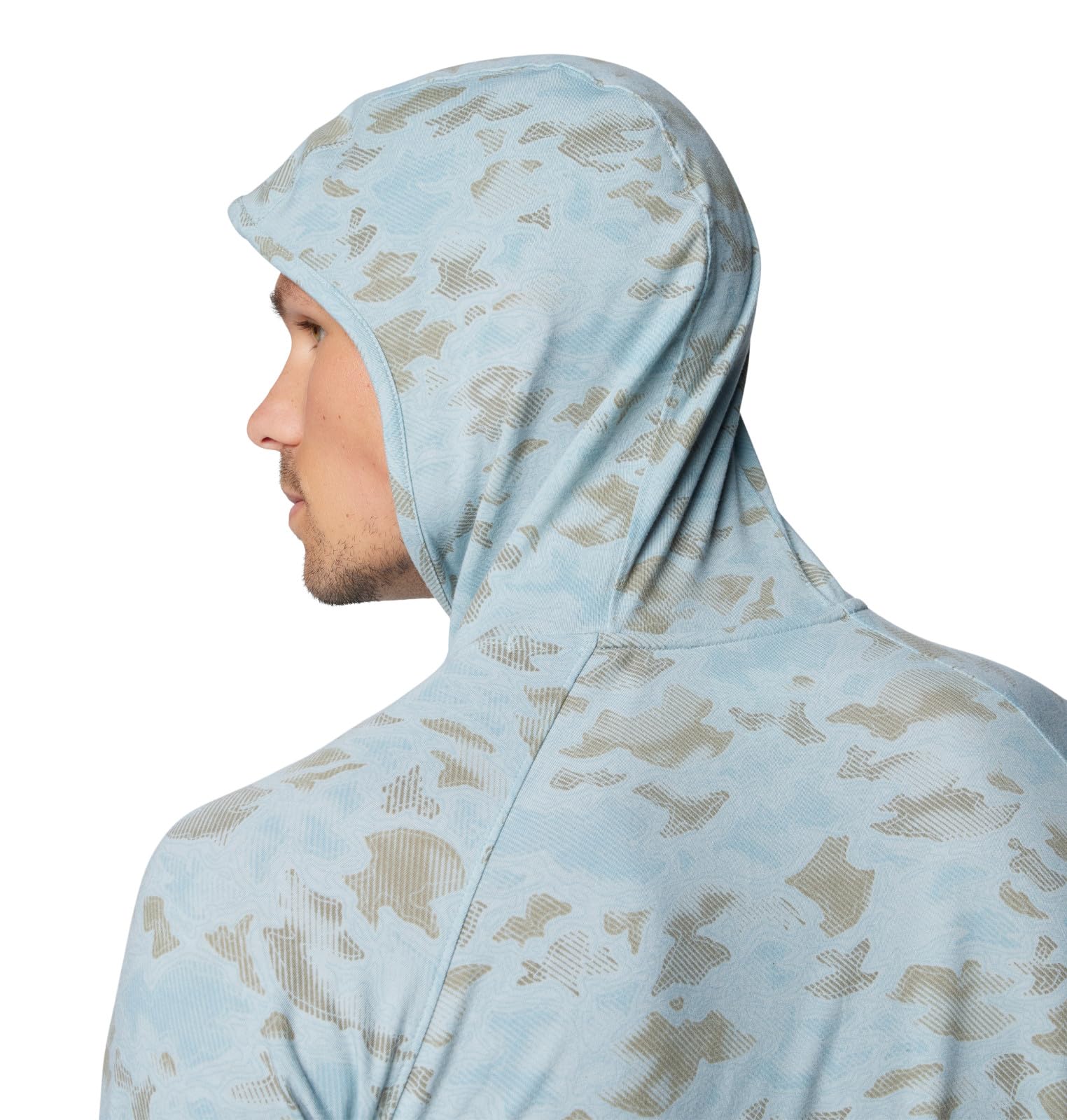 Columbia Men's PFG Uncharted Hoodie Sweatshirt - Lightweight, Water-Resistant Fishing Hoodie for Outdoor Adventures, Hiking & Camping