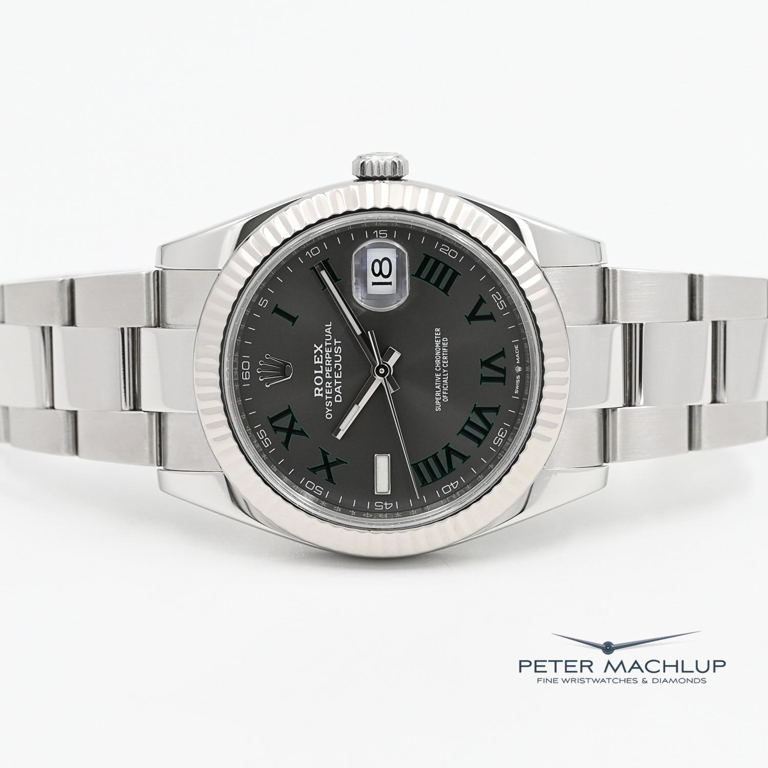 Rolex Datejust 41 Stainless Steel Watch - 2018 Model - Luxury Automatic Men's Timepiece - Perfect for Business, Formal Events & Special Occasions