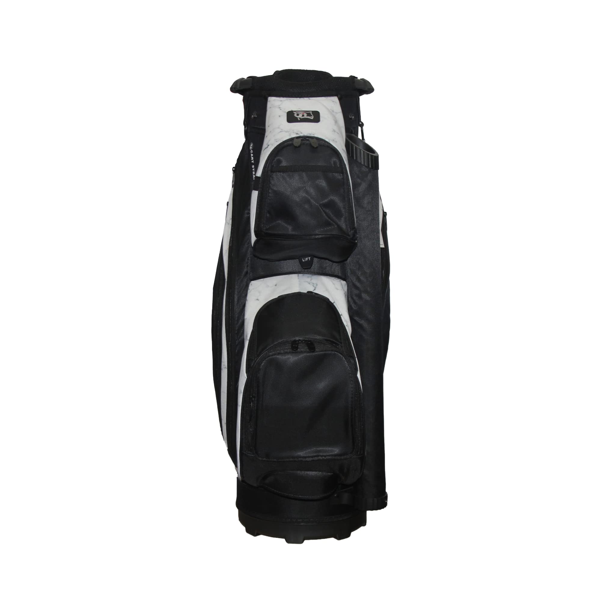 RJ Sports Bliss 14-Way Divider Top Women's Deluxe Golf Cart Bag - Lightweight Waterproof Ladies Golf Stand Bag with Cooler Pocket - Perfect for Golf Courses & Country Clubs