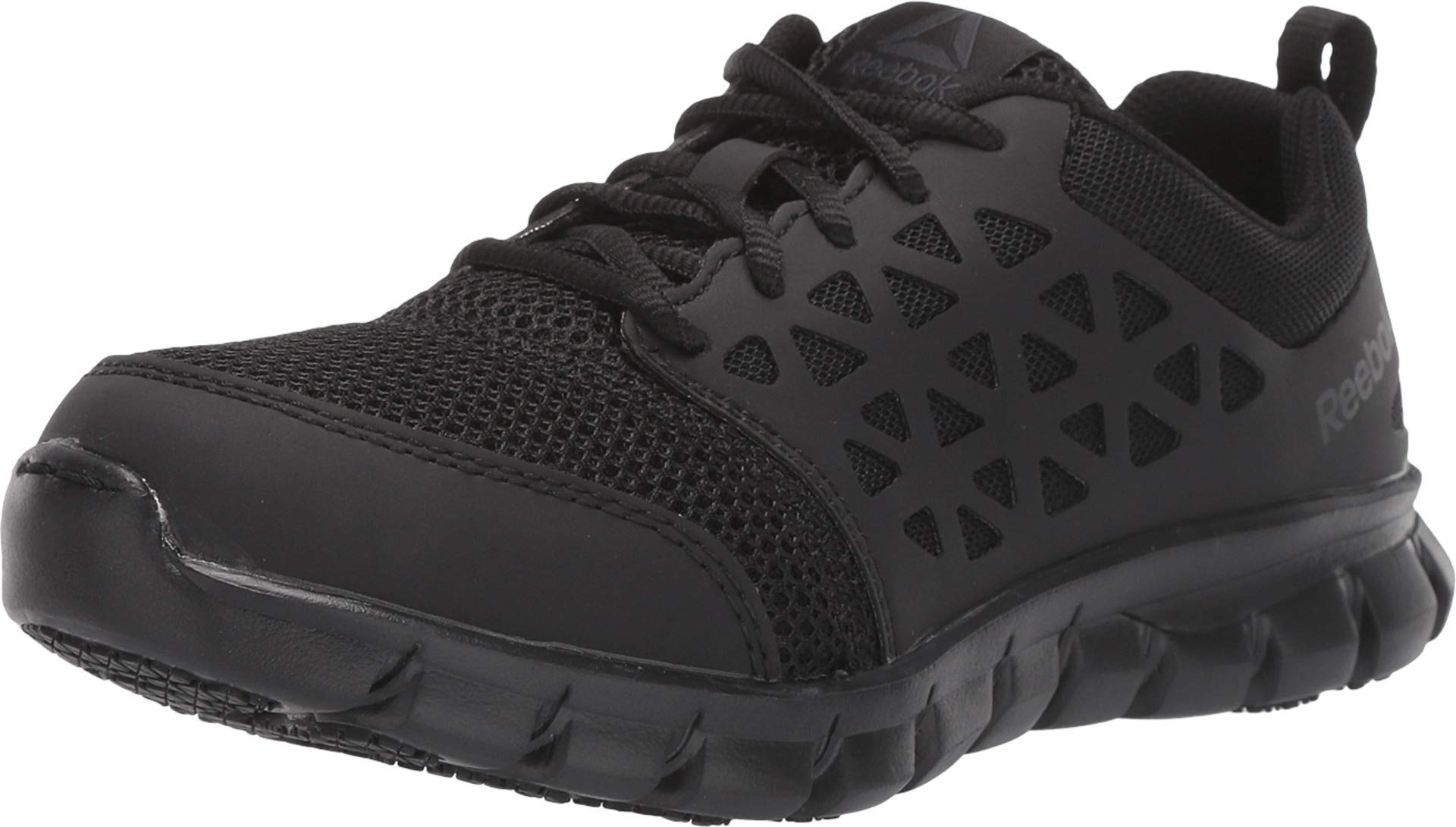 Reebok RB041 Women's Sublite Cushion Work Shoes with Alloy Safety Toe - Lightweight & Comfortable for Construction, Warehouse & Industrial Work