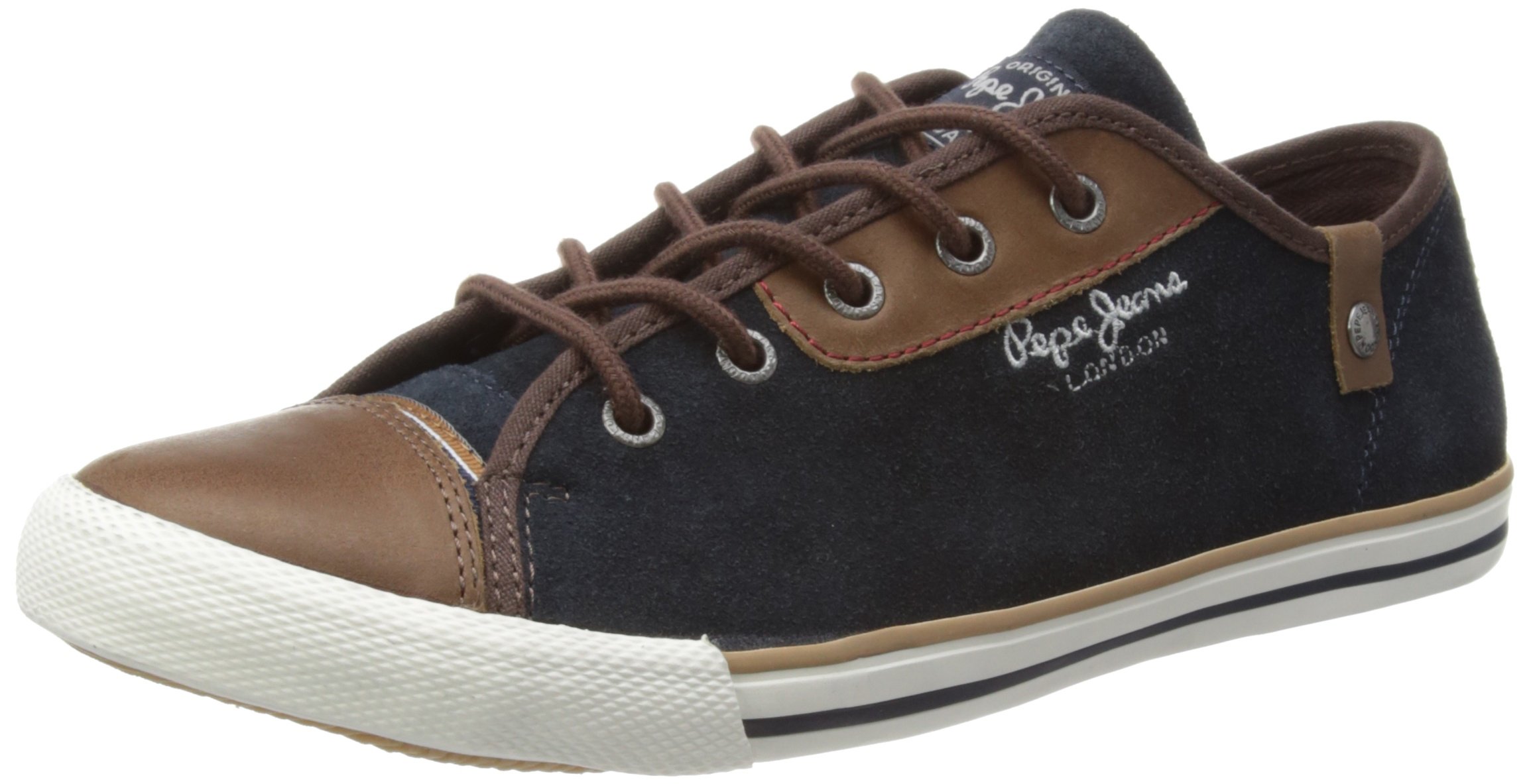 Pepe Jeans Britt Casual Sneakers for Men - Comfortable & Stylish Walking Shoes for Everyday Wear, Work & Travel