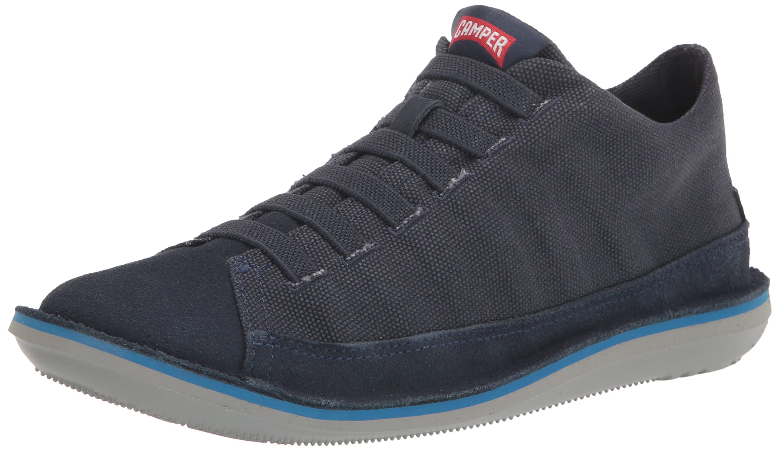 Men's Camper Beetle Basket Bootie Casual Shoes - Ultra-Comfortable Leather & Textile Sneakers with Breathable Lining, Lightweight EVA Outsoles - Perfect for Walking, Travel & Everyday Wear