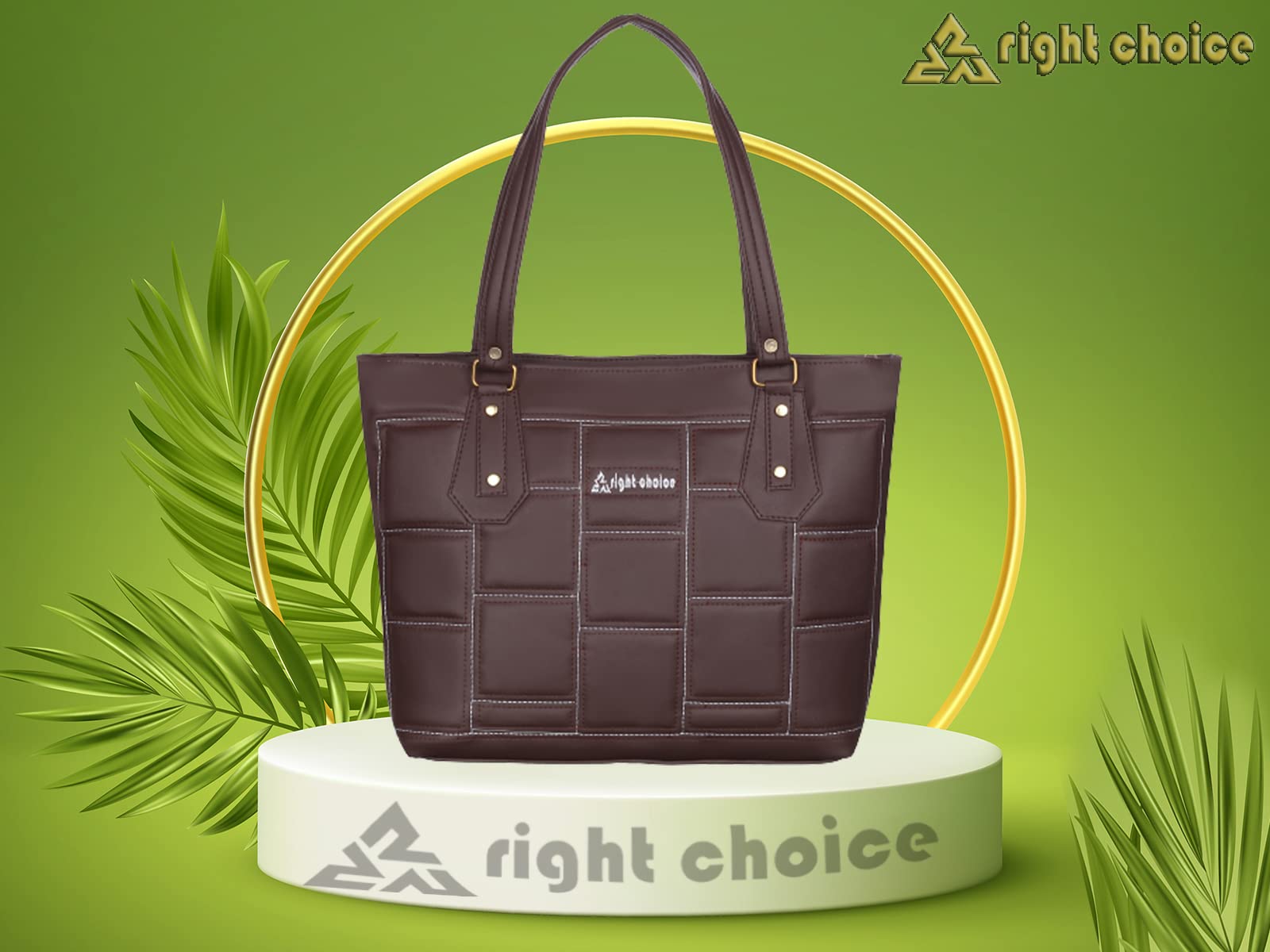 RIGHT CHOICE Women's Bags - Stylish Top Handle Handbags & Ladies Purses for Girls | Perfect for Work, Travel & Everyday Use