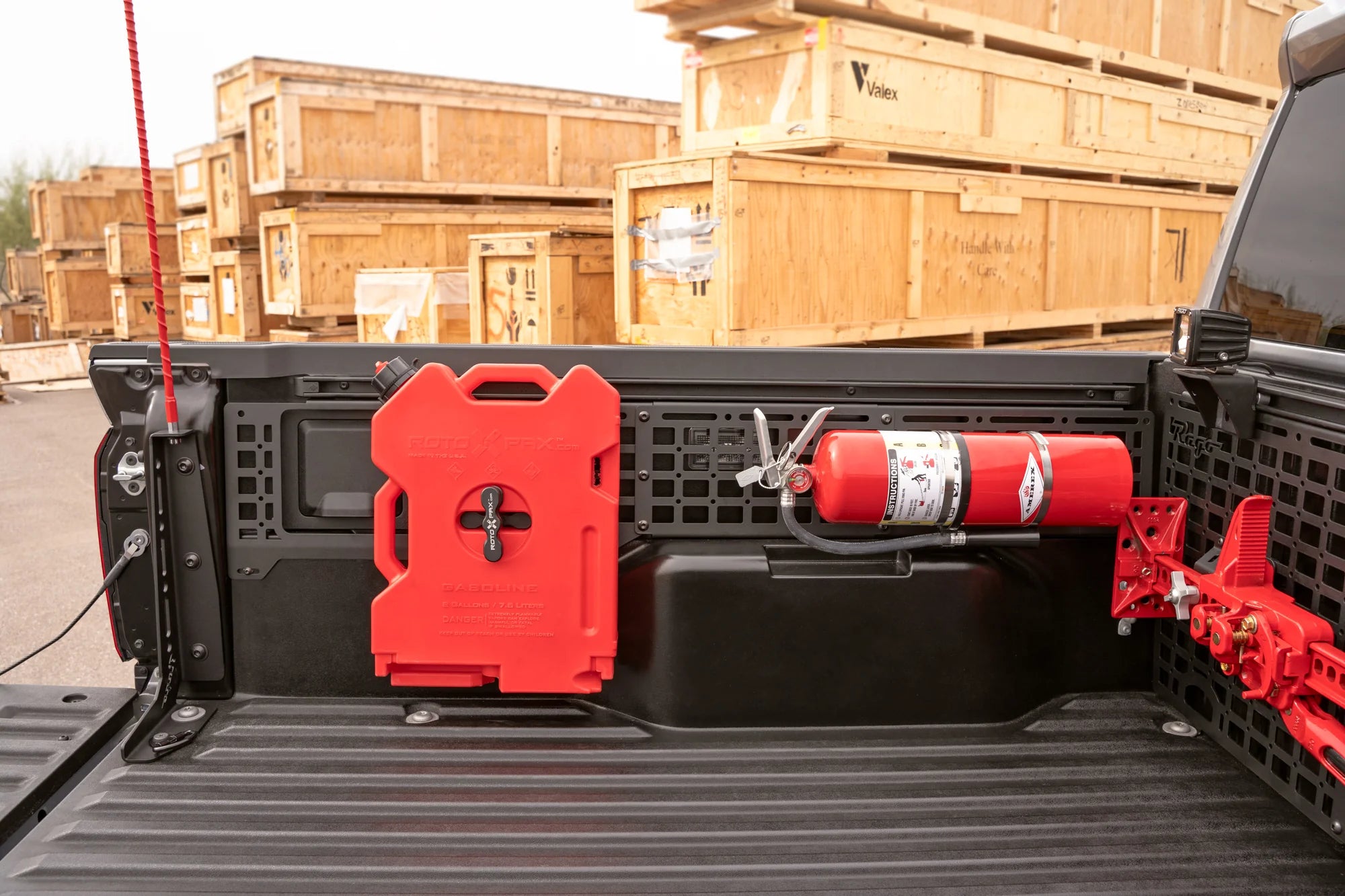 Rago Fabrication MOLLE Bed Side Panels for 2024+ Toyota Tacoma - Heavy Duty Truck Storage Solutions for Off-Road Gear & Camping Equipment