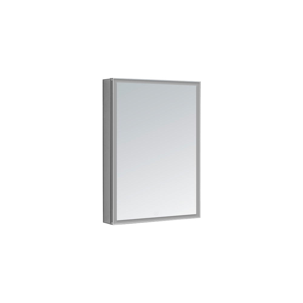 Aquadom Edge Royale 20x32 LED Lighted Medicine Cabinet - Right or Left Hinge Bathroom Mirror with Soft Lighting for Shaving & Makeup | Perfect for Modern Bathrooms & Vanities
