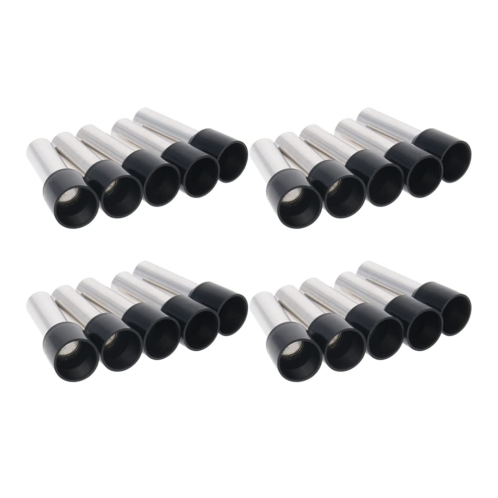 500pcs AWG 5 Wire Ferrule Connectors Kit with Crimper Plier - 16mm² Black Insulated Crimp Pin Terminal Cord End Ferrules for Electrical Wiring | Perfect for DIY Projects, Home Appliances & Industrial Use