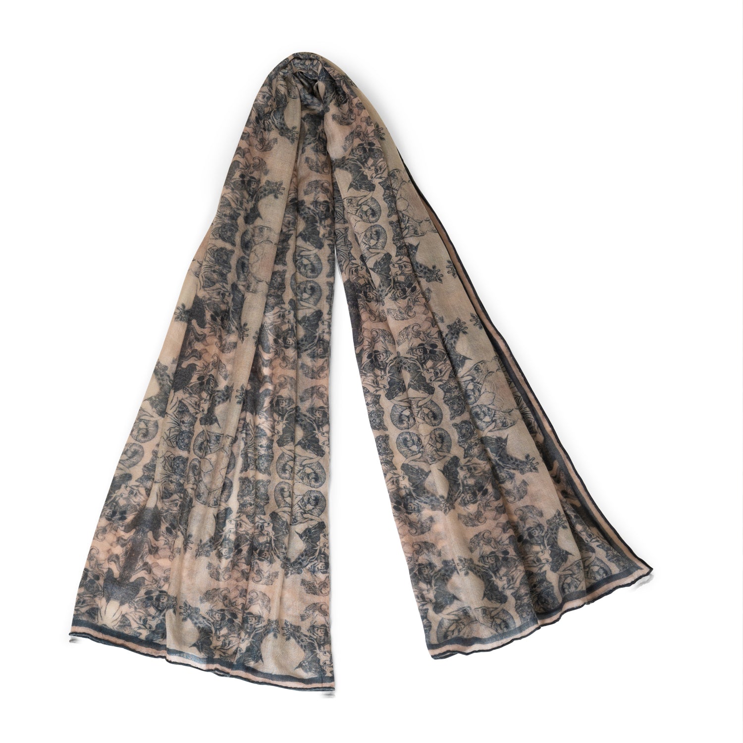 Luxury Long Cashmere Scarf for Women - Soft & Warm Winter Fashion Accessory | Perfect for Cold Weather, Travel & Outdoor Activities