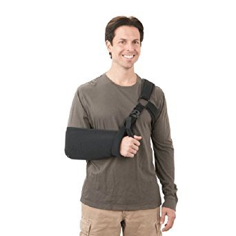 BREG '00070 Universal Shoulder Sling for Right/Left Arm - Orthopedic Support for Glenohumeral Dislocations, Subluxation & Arthroscopic Soft Tissue Repair - Latex-Free - Ideal for Post-Surgery Recovery & Injury Support