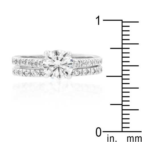 Stunning 14K Gold Diamond Engagement Ring Set for Women - Perfect for Proposals, Weddings & Anniversaries