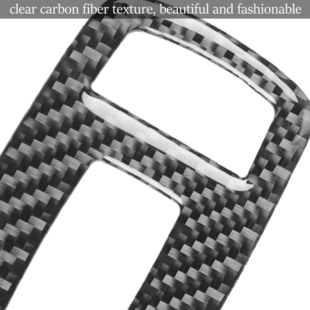 Carbon Fiber Window Lift Trim Switch Panel for Dodge Challenger 2015-2021 - Interior Accessories (4PCS, Black) | Upgrade Your Car Interior with Premium Style & Protection