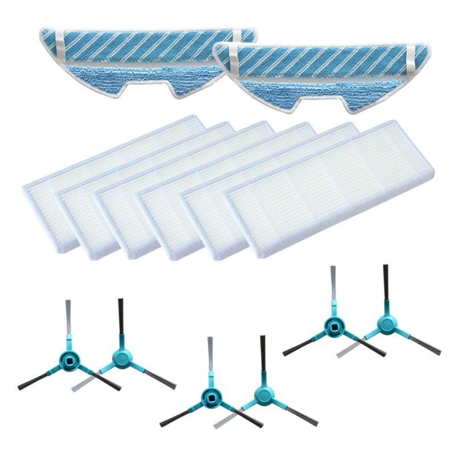 **Conga 1290/1390 Replacement Vacuum Cleaner Roller Brush & HEPA Filter Set - Compatible with Robot Vacuum Cleaners - Orange Color - Perfect for Deep Cleaning & Pet Hair Removal**