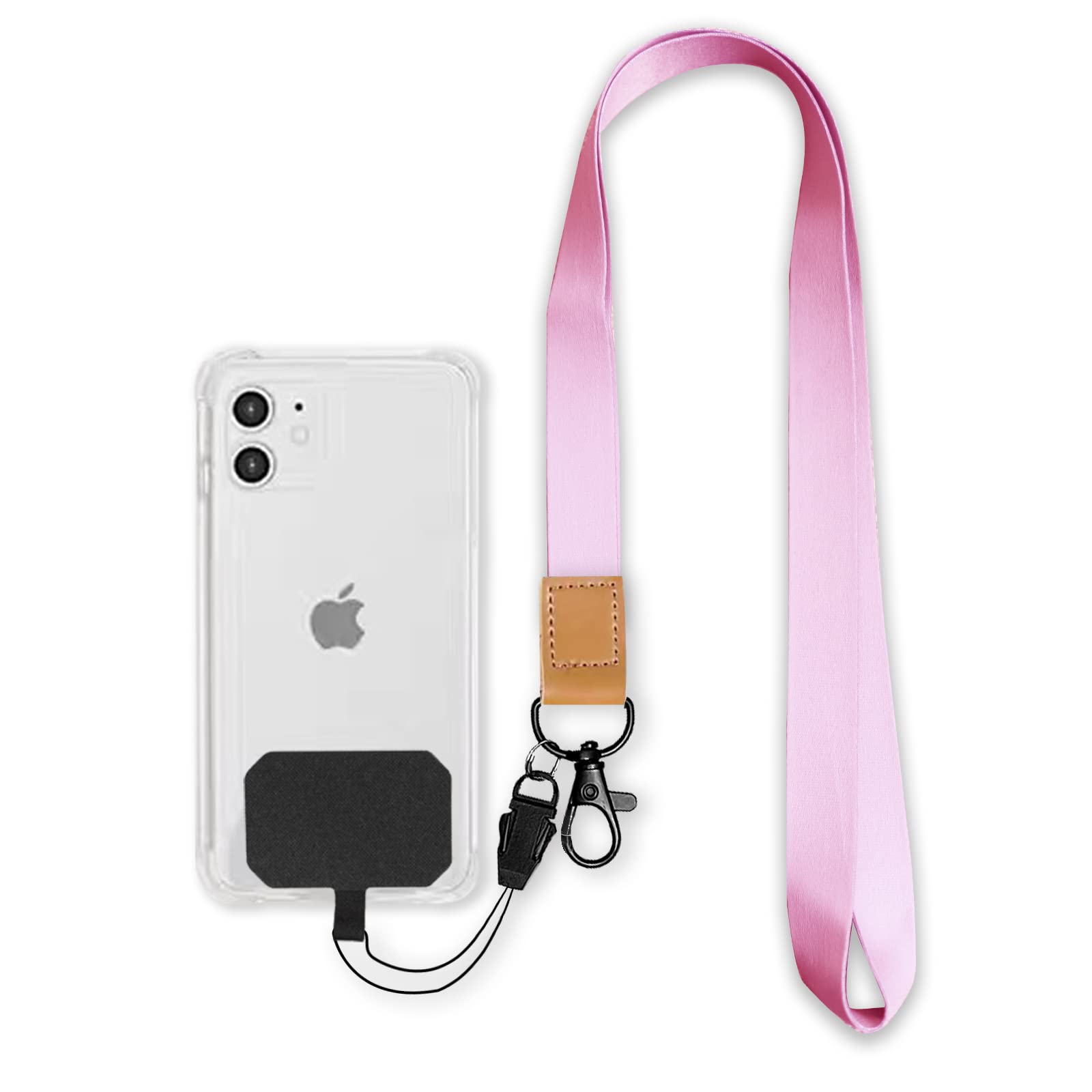 Adjustable Detachable Phone Lanyard (3-Pack) - Universal Neck Strap & Tether for Most Smartphones - Perfect for Work, Travel, and Hands-Free Convenience