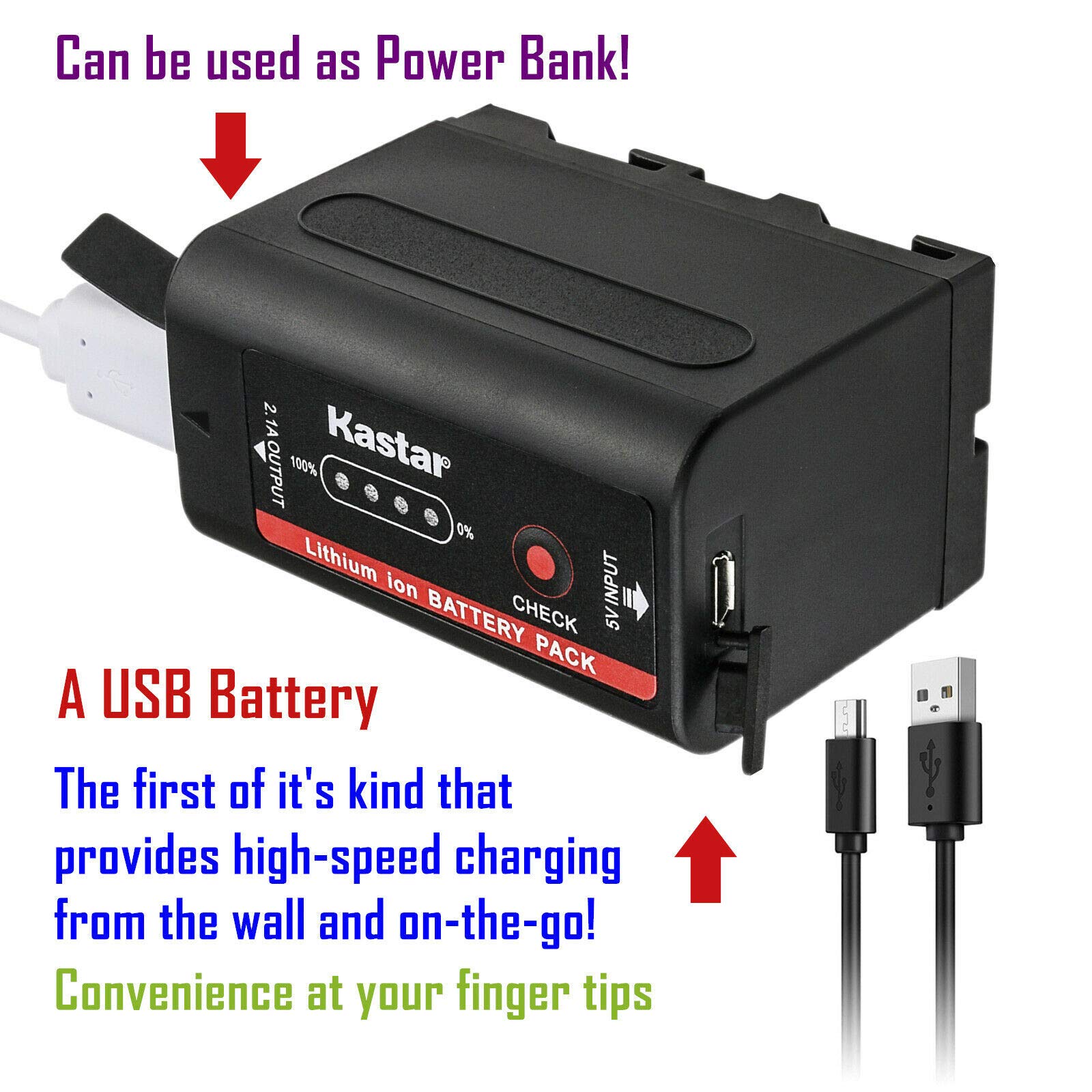 Kastar 4-Pack NP-F780 Replacement Batteries & LTD2 USB Charger Kit for Sony DCR-TRV Series Cameras - Perfect for Travel Vlogging, Outdoor Shooting and Extended Photography Sessions
