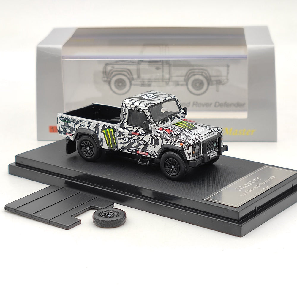 1:64 Scale Land Rover Pickup Diecast Model Car - Limited Edition Collectible Toy with Claw Wheels | Perfect Gift for Car Enthusiasts & Diecast Collectors | Display, Play, or Collection Showcase